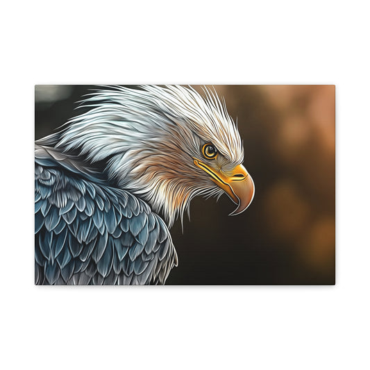 Eagle Art Canvas - Majestic Wildlife Wall Decor