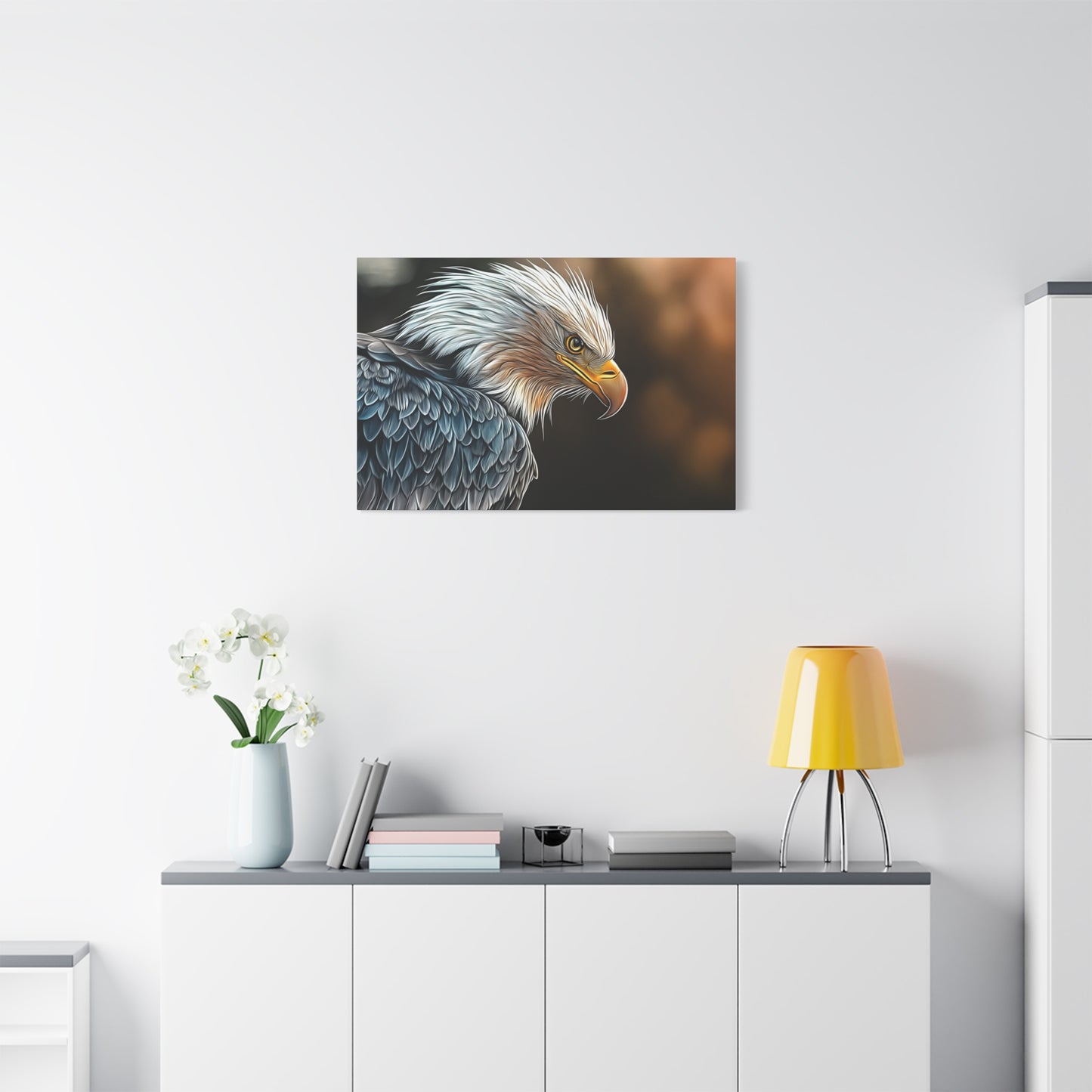 Eagle Art Canvas - Majestic Wildlife Wall Decor