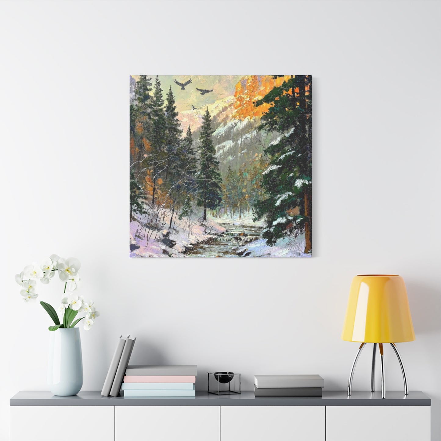 Rockies Winter Creek Seven