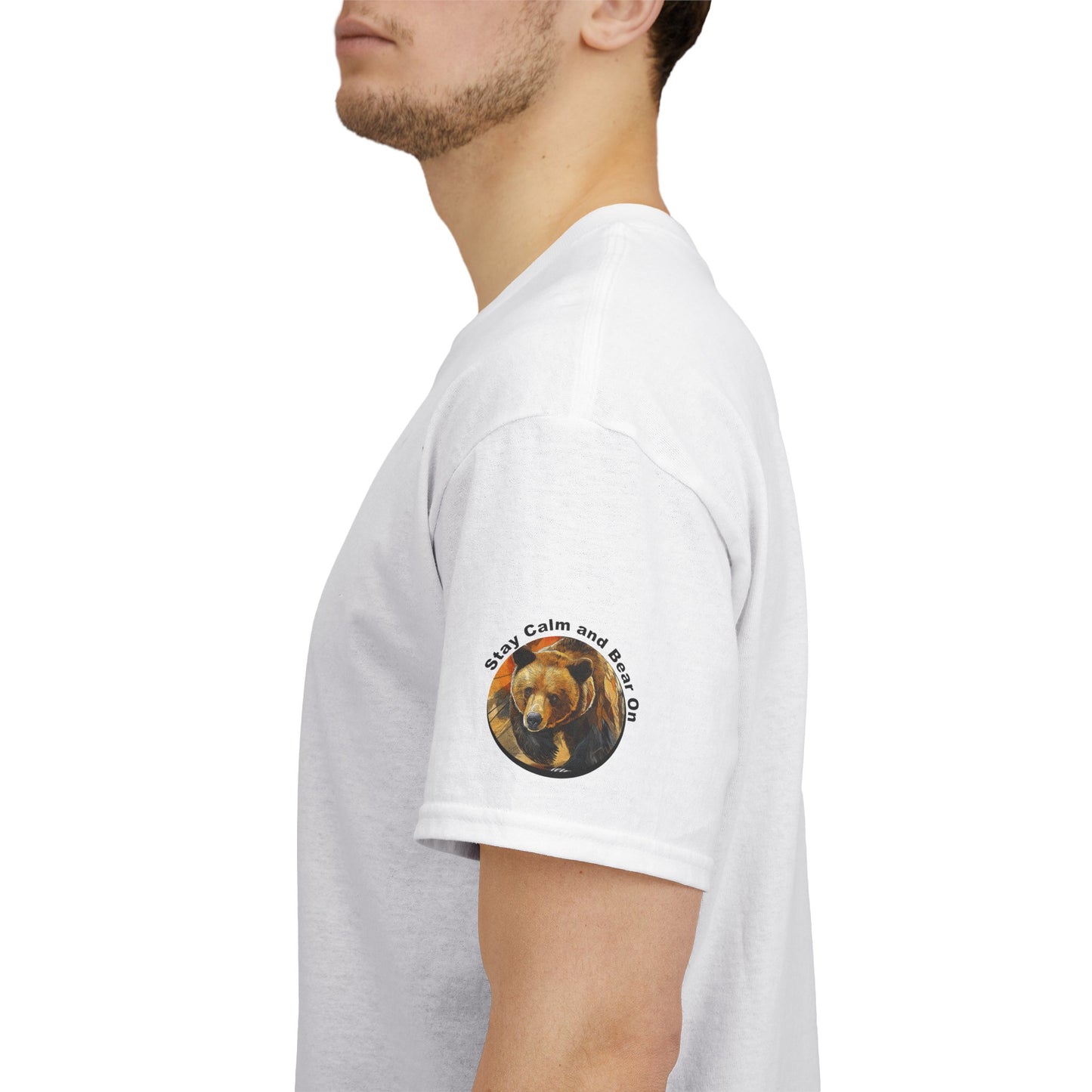 Pondering Pines Unisex Heavy Cotton Tee - Nature-Inspired Casual Wear for Creatives