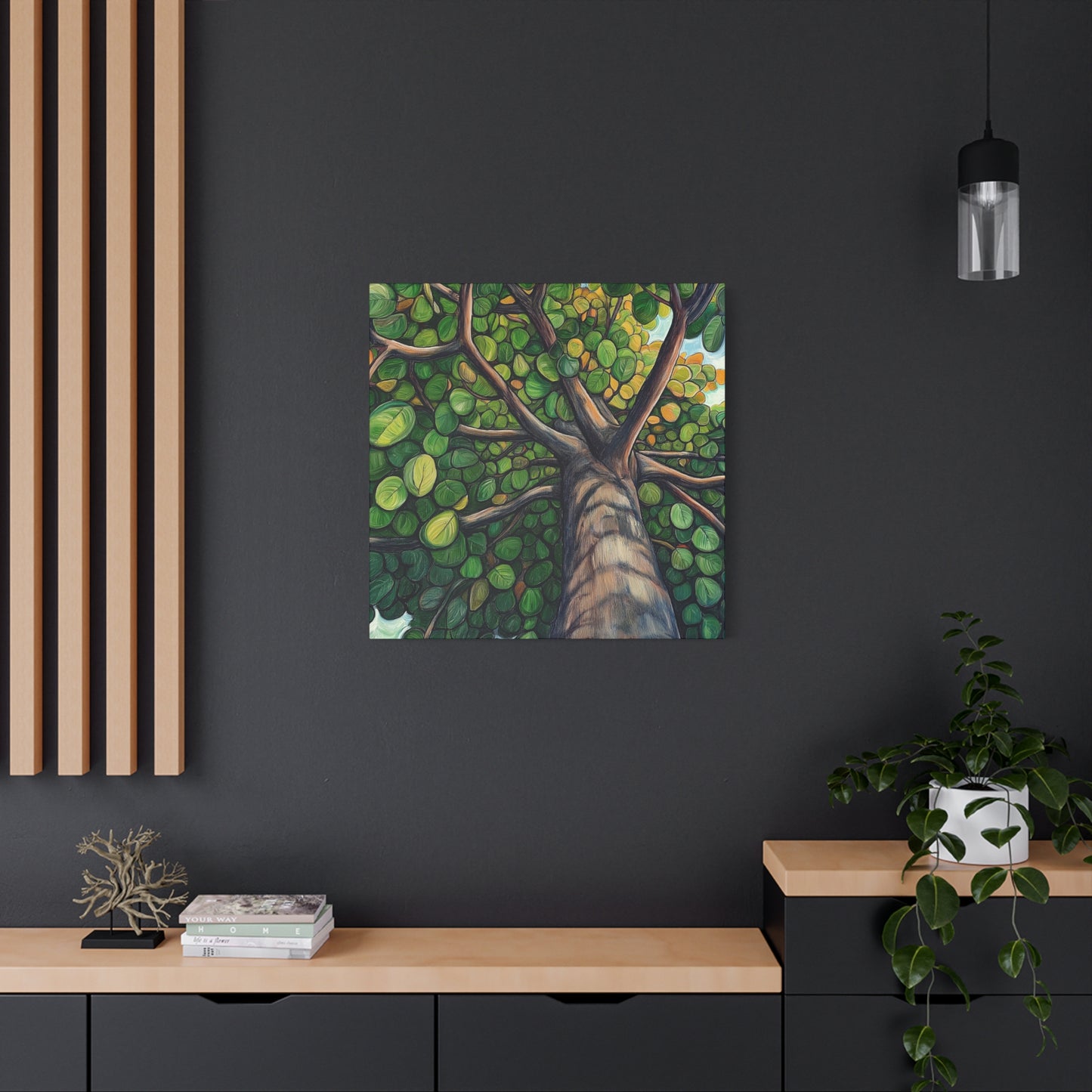 Canvas Print - Amazing Tree #4, Stretched Matte 1 25"