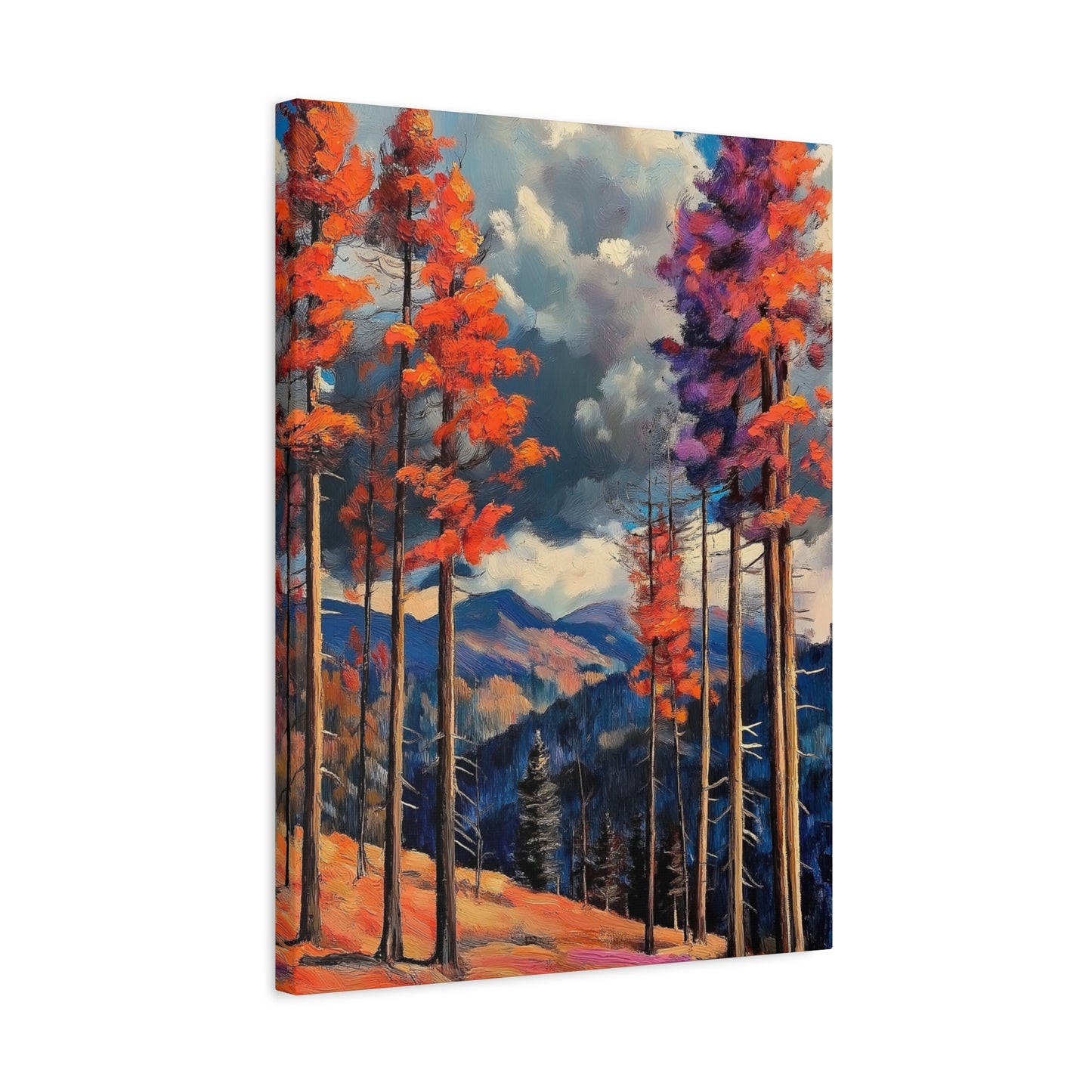 Autumn Landscape Canvas Print – Stunning Forest Wall Art