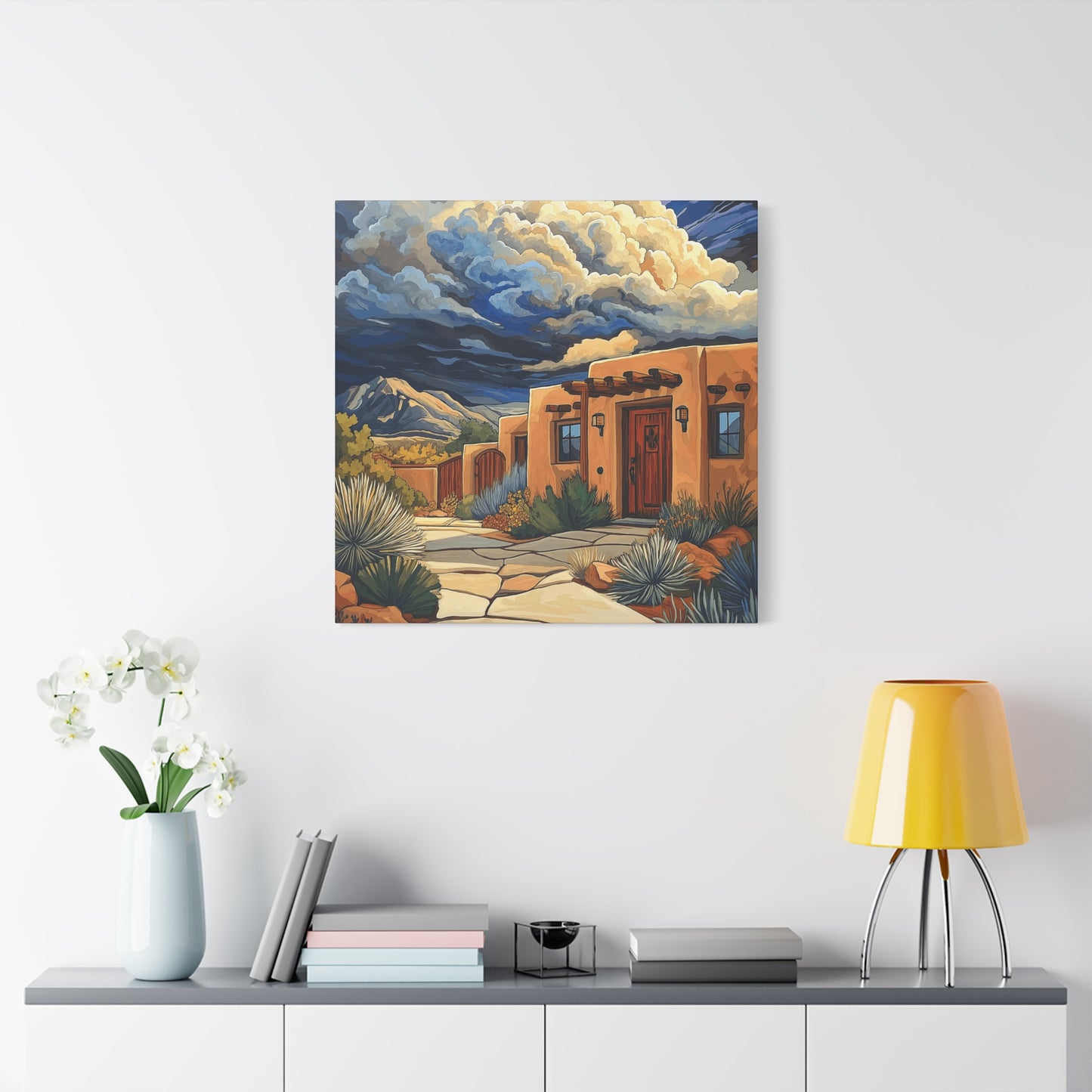 Southwestern Landscape Canvas Art - Stretched Wall Decor