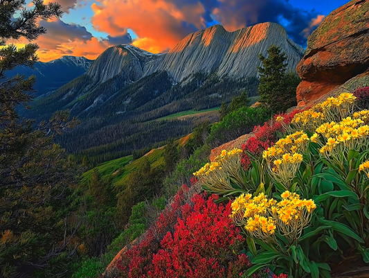 RM Sunrise Wildflowers