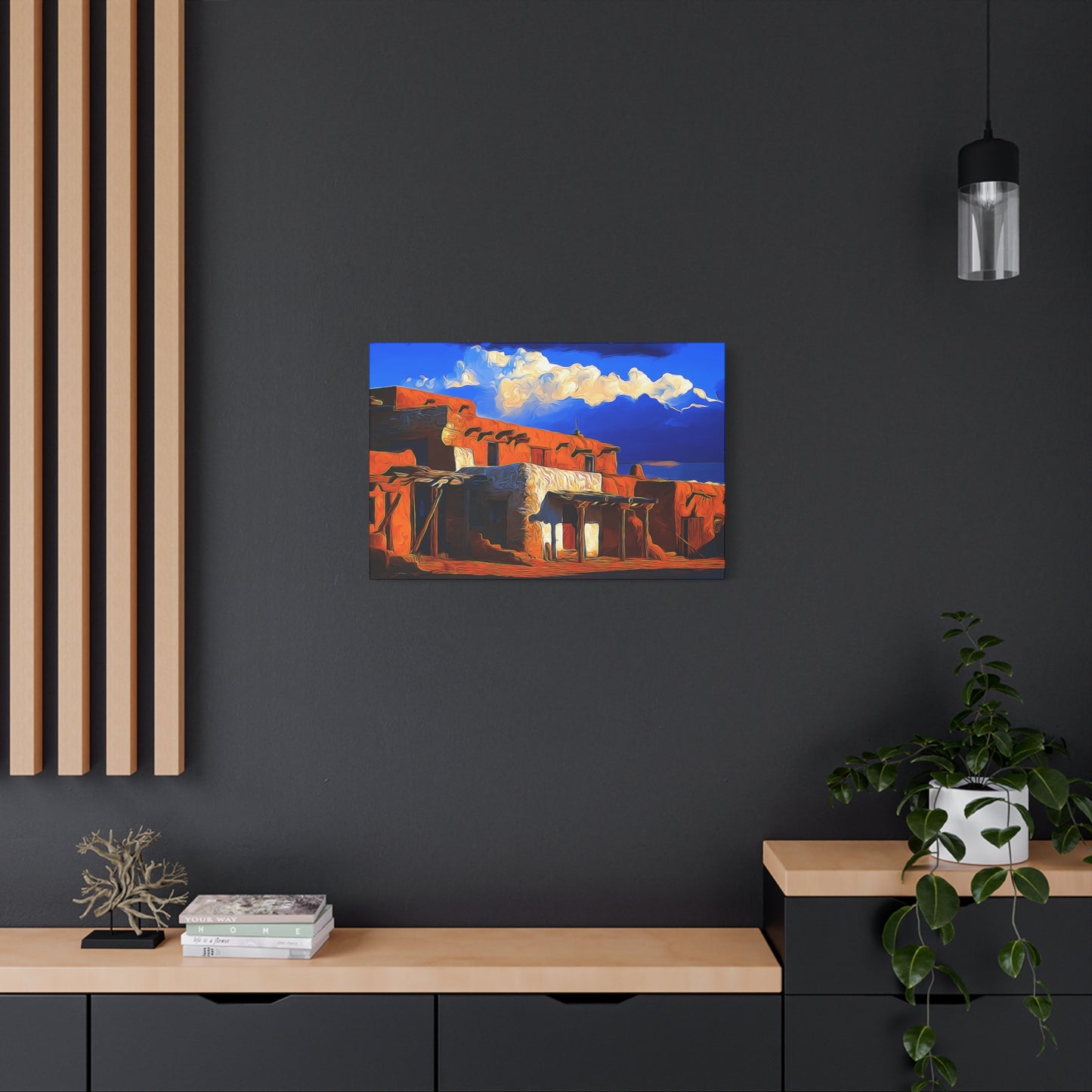 Canvas Wall Art - Adobe Abode Matte Canvas