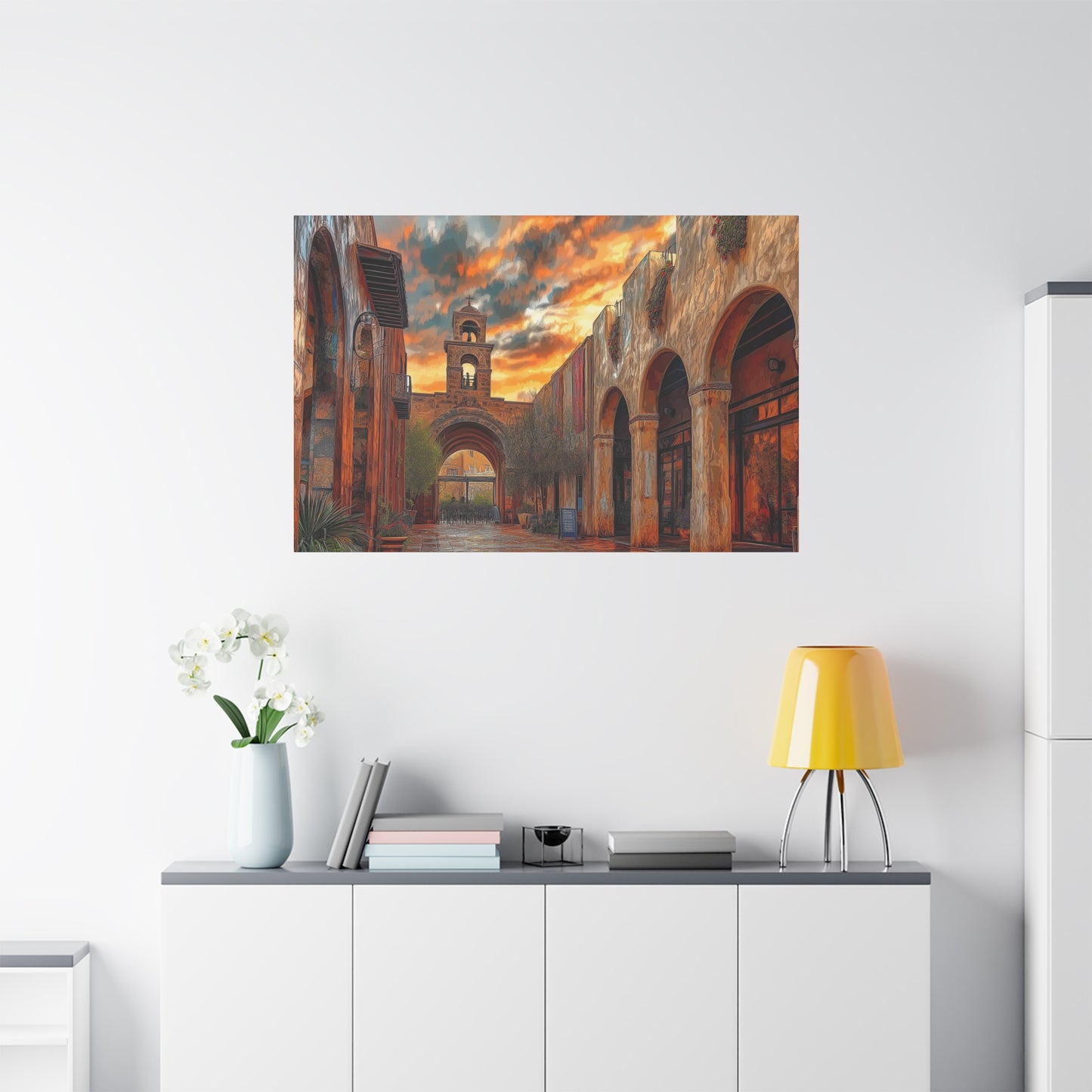 Canvas Print Central View NM