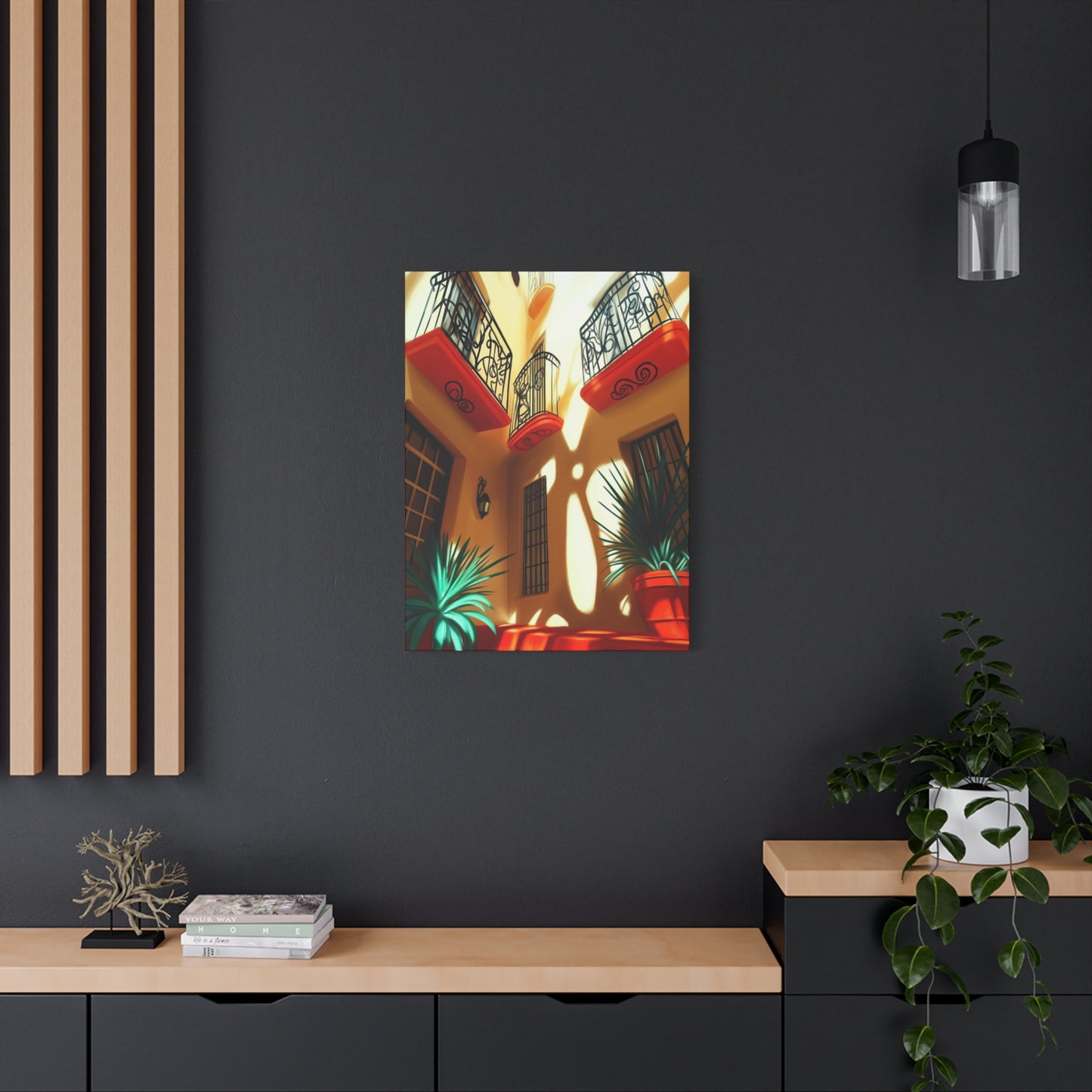 Canvas Art Print - Adobe Wow Design