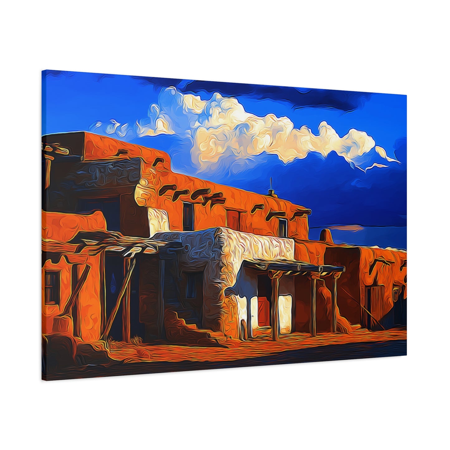 Canvas Wall Art - Adobe Abode Matte Canvas