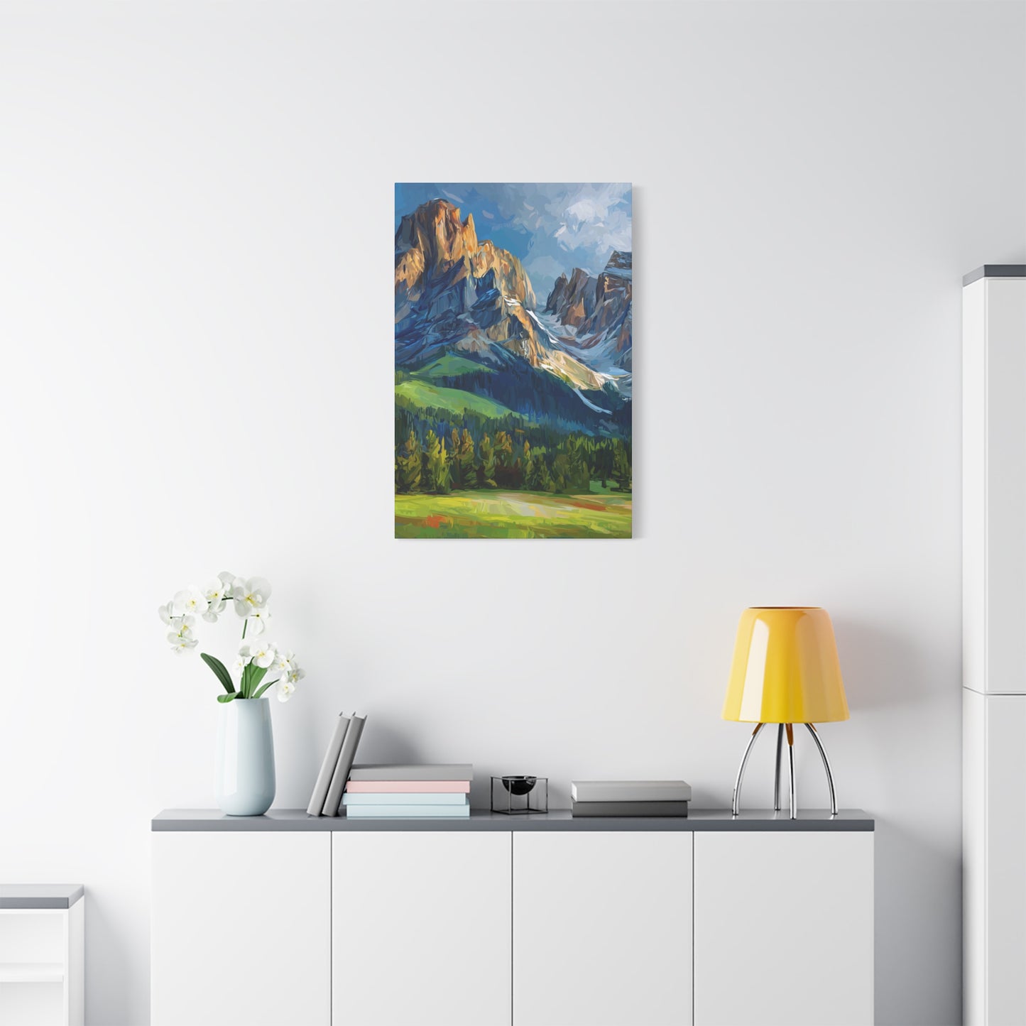 Canvas Wall Art - Rocky Mountain Magic