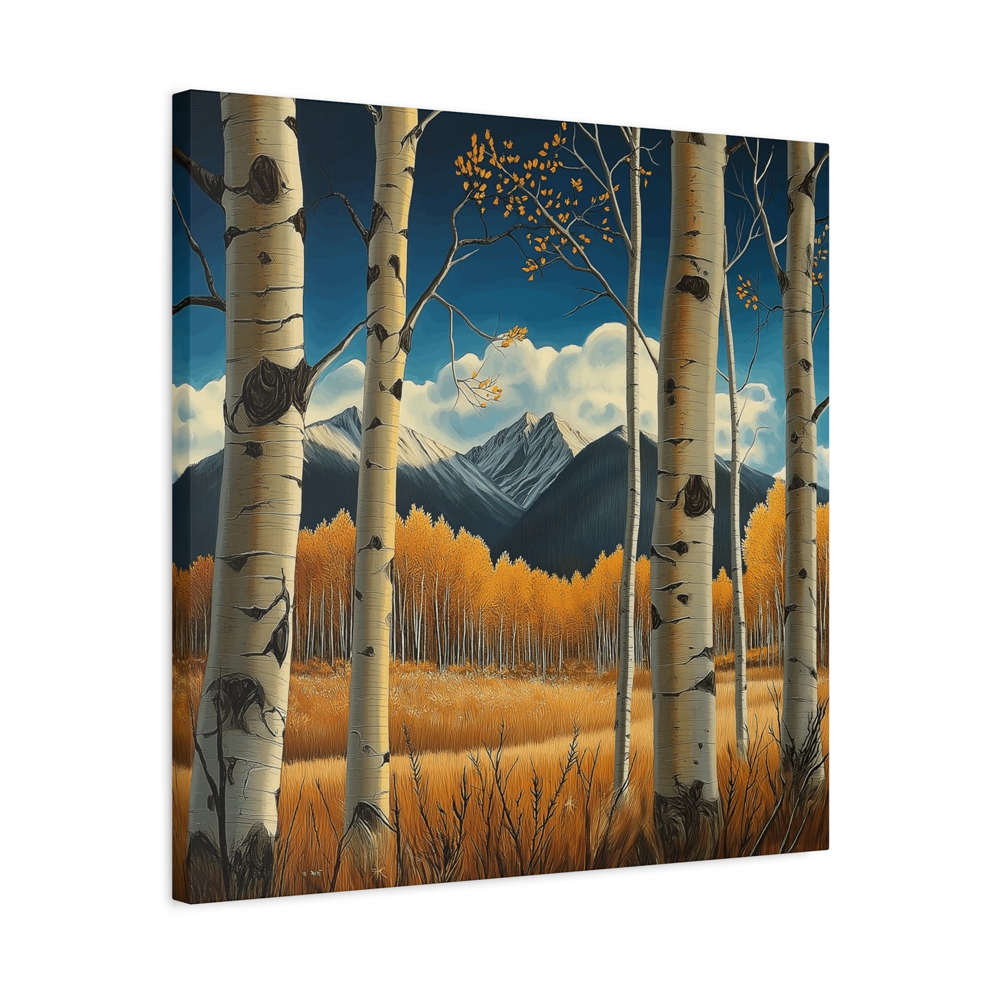 Canvas Print - Rocky Mountain Aspens