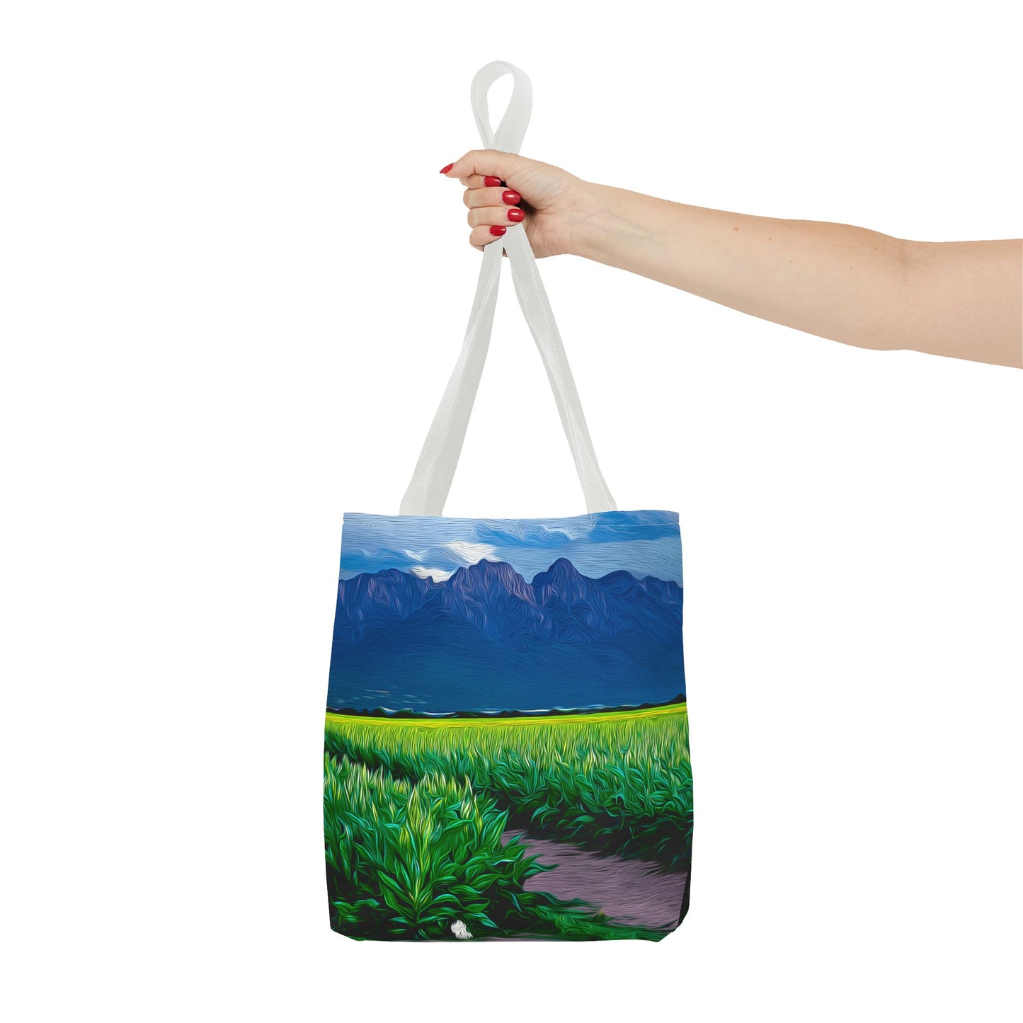 Scenic Tote Bag - Nature Lover Gift, Eco-Friendly Shopping Bag, Travel Accessory, Outdoor Adventure Tote, Summer Day Bag