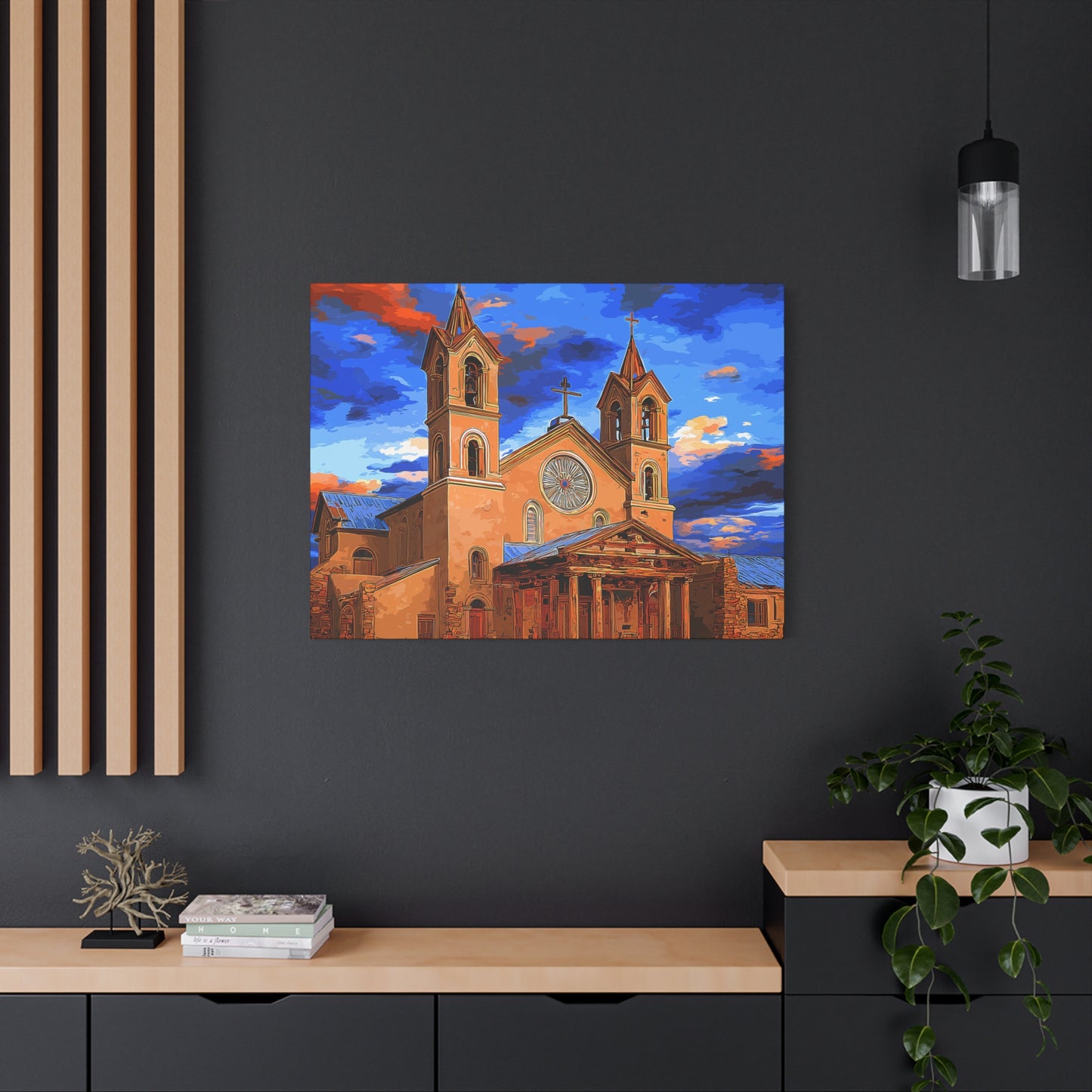 Canvas Print - New Mexico Church 1555