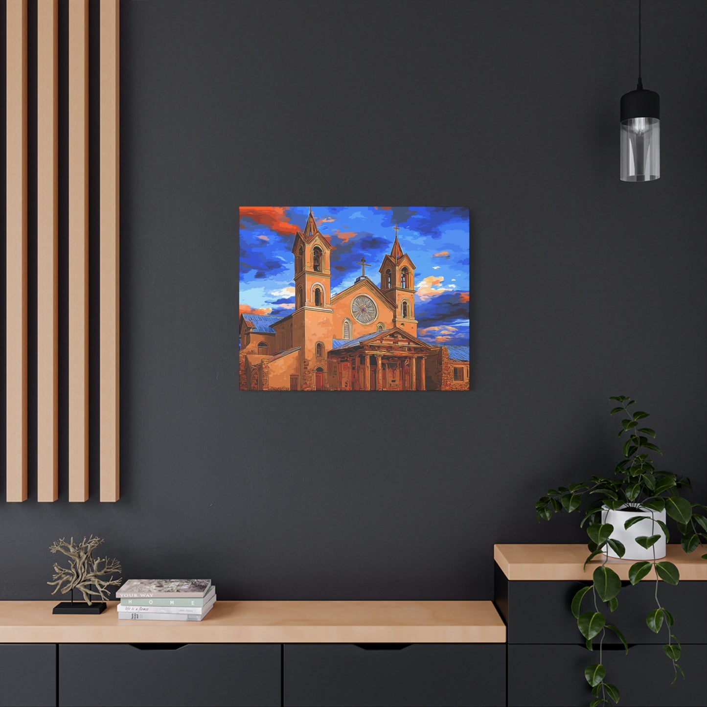 Canvas Print - New Mexico Church 1555