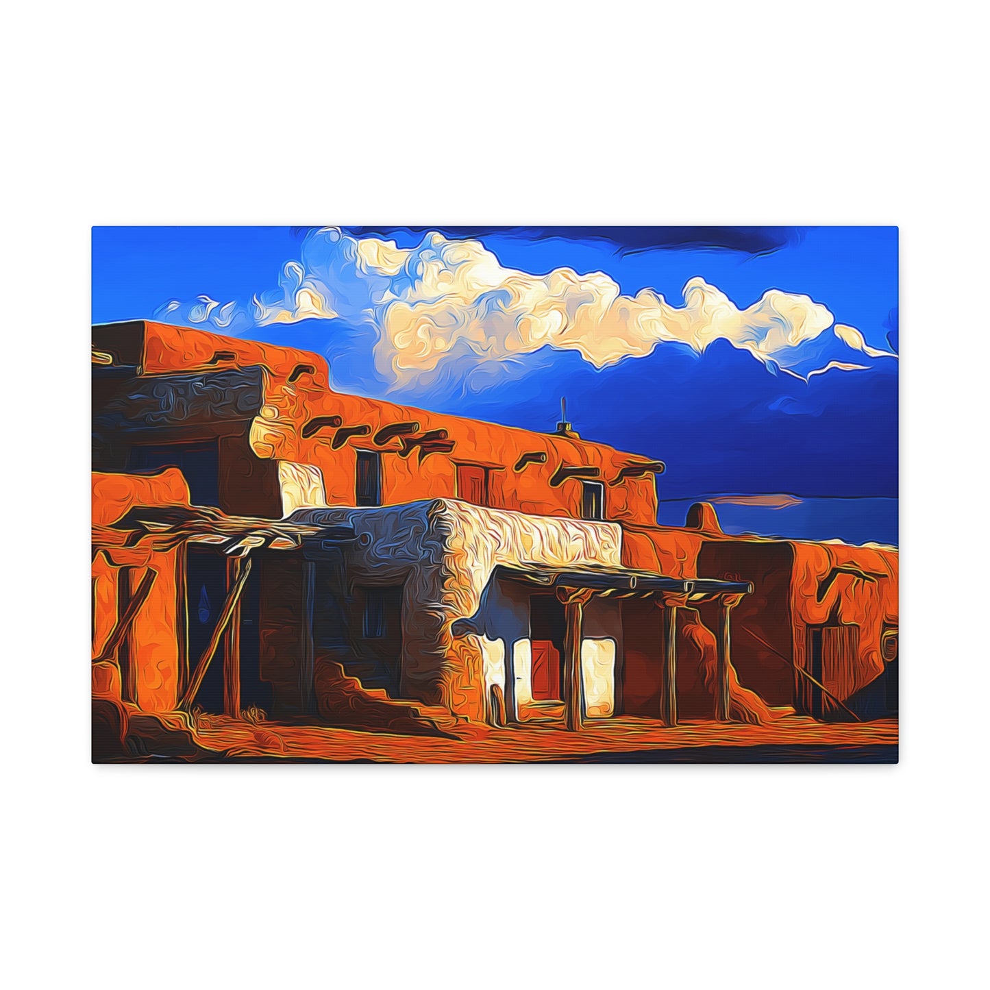 Canvas Wall Art - Adobe Abode Matte Canvas