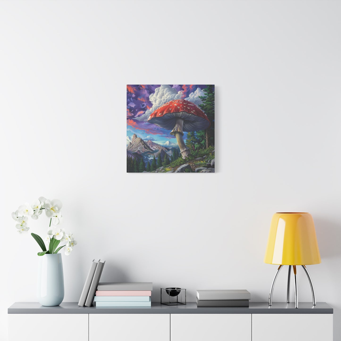 Canvas Print - Big Red Mushroom