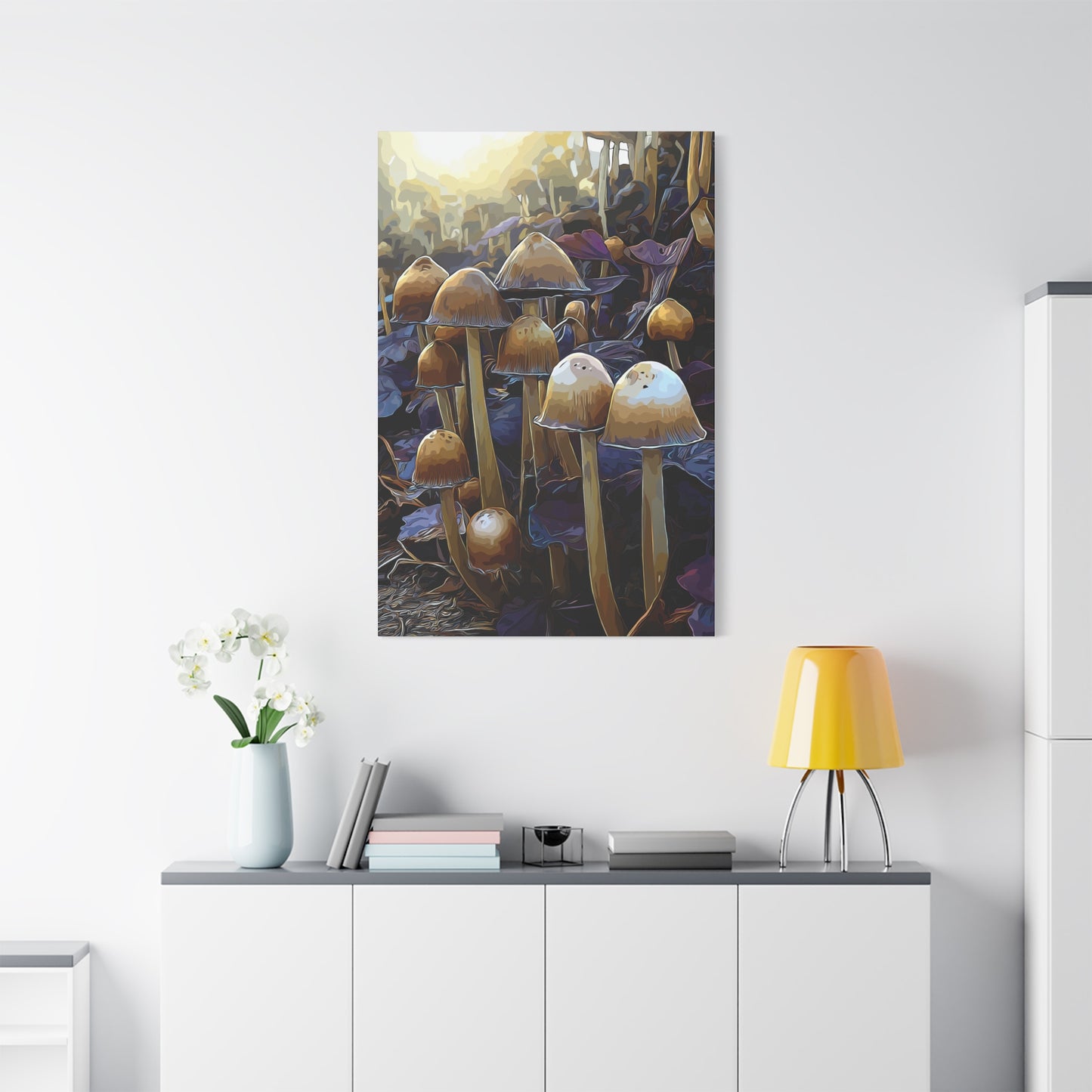Canvas Print Purple Shades MR 2