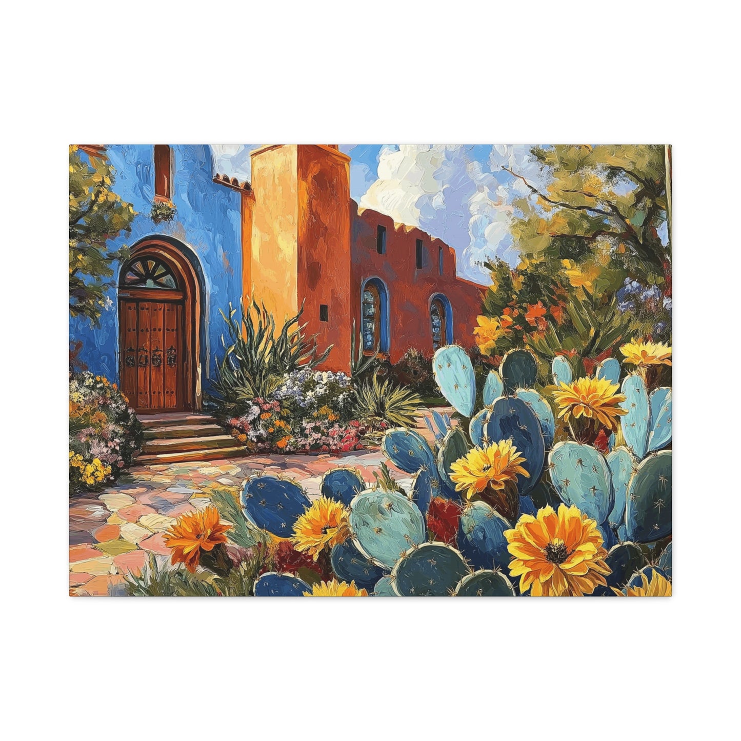 Vibrant Southwestern Landscape Canvas Art