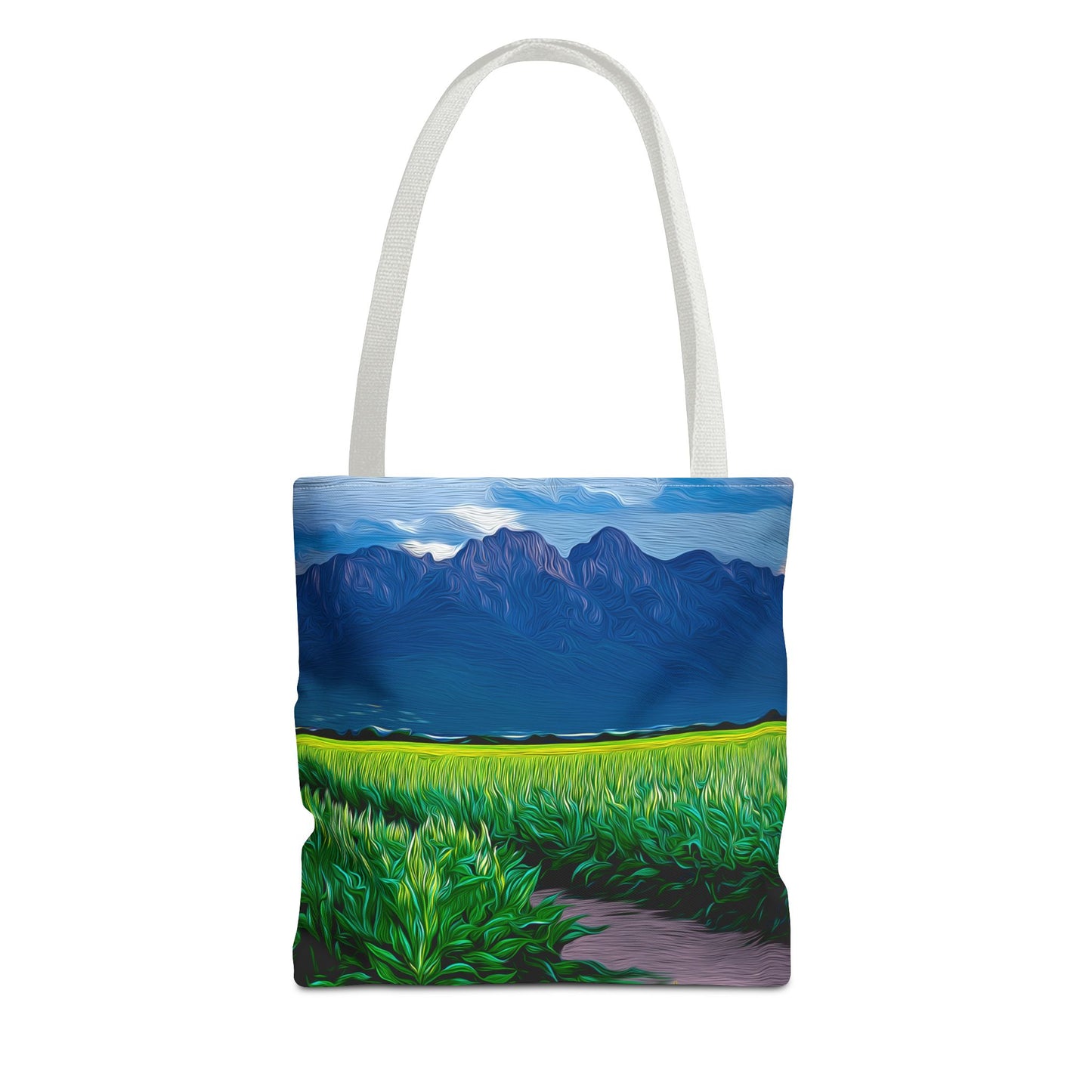 Scenic Tote Bag - Nature Lover Gift, Eco-Friendly Shopping Bag, Travel Accessory, Outdoor Adventure Tote, Summer Day Bag