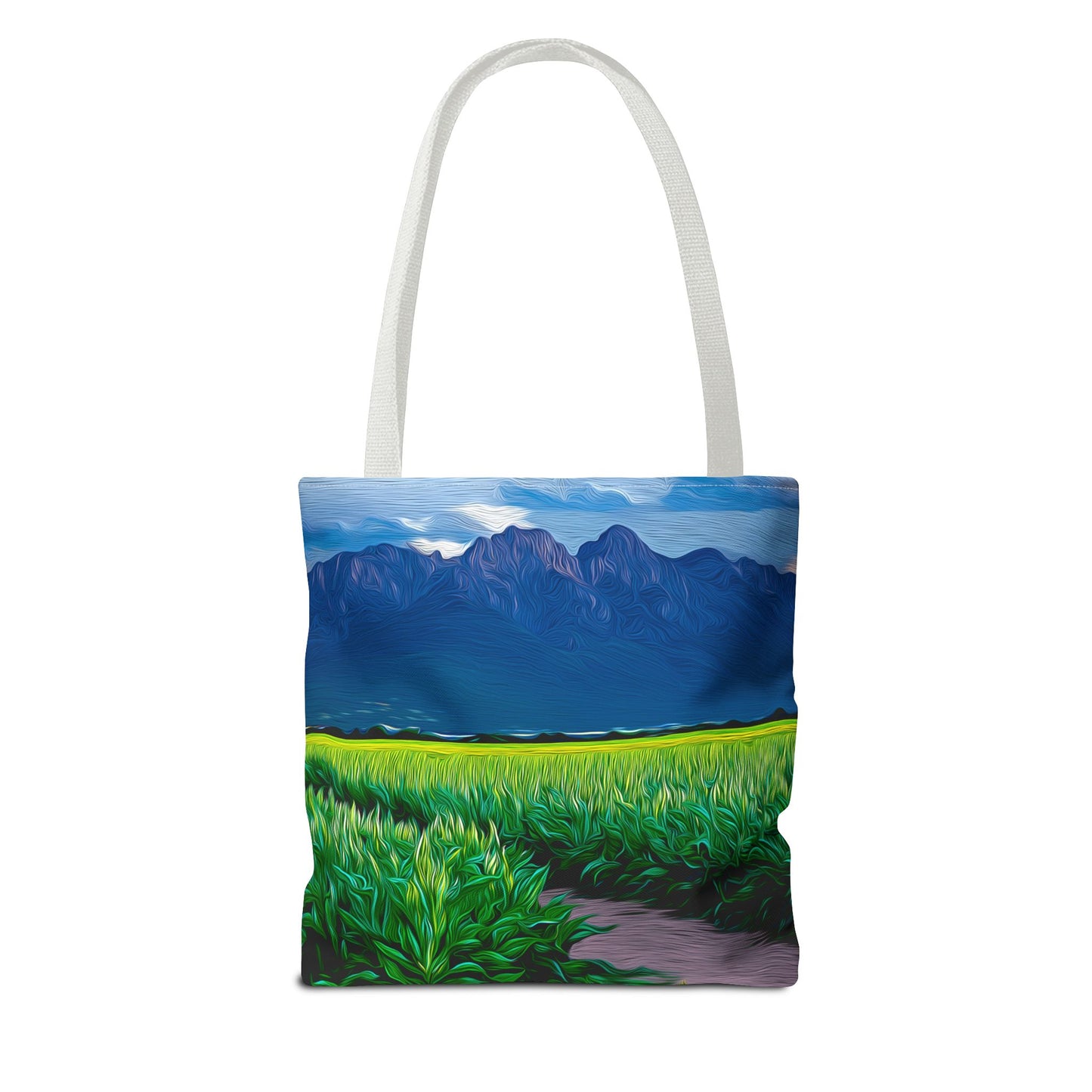 Scenic Tote Bag - Nature Lover Gift, Eco-Friendly Shopping Bag, Travel Accessory, Outdoor Adventure Tote, Summer Day Bag