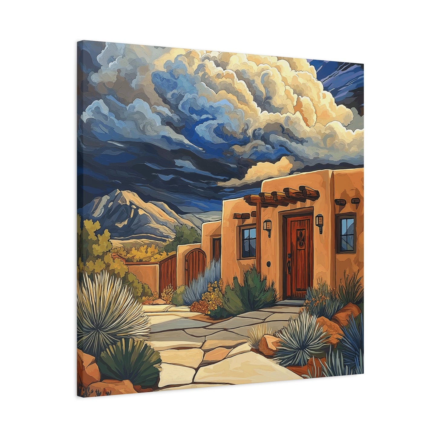 Southwestern Landscape Canvas Art - Stretched Wall Decor