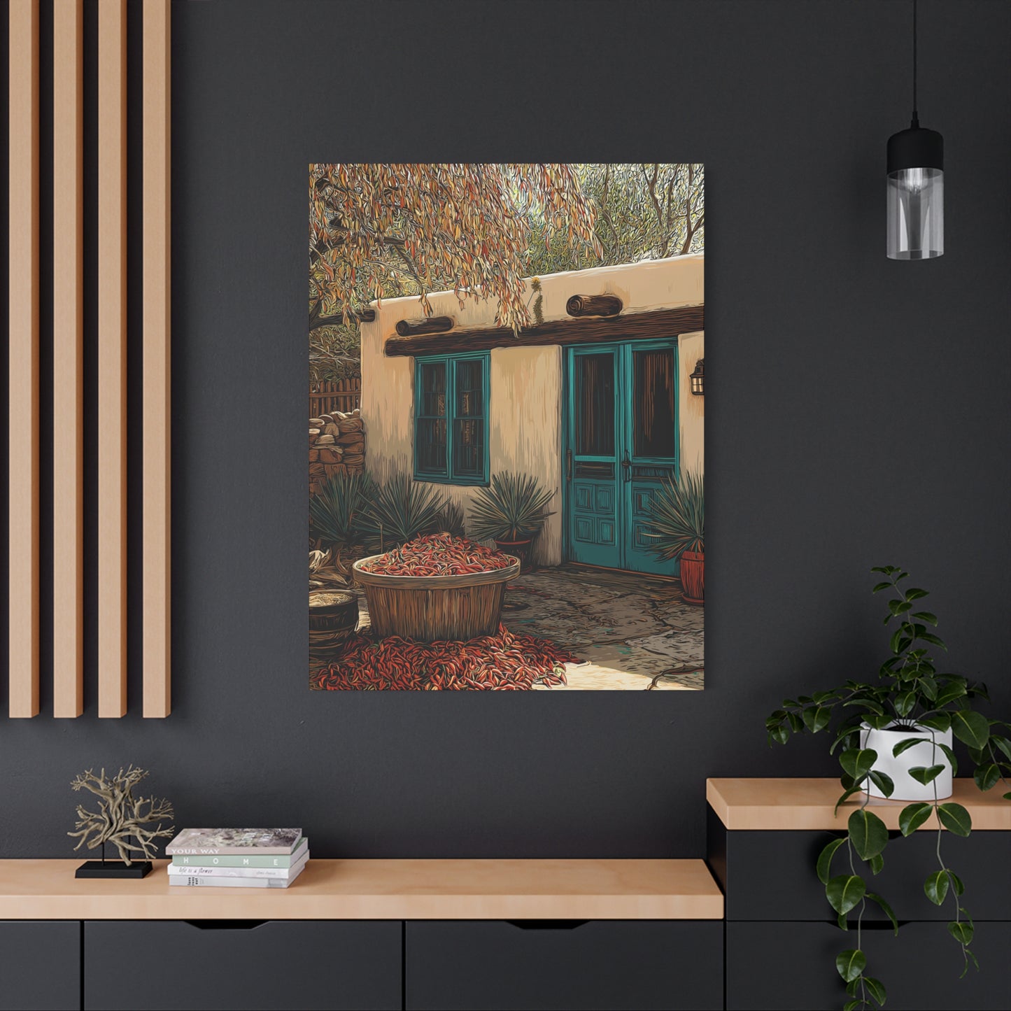 Canvas Print Rural NM Casa