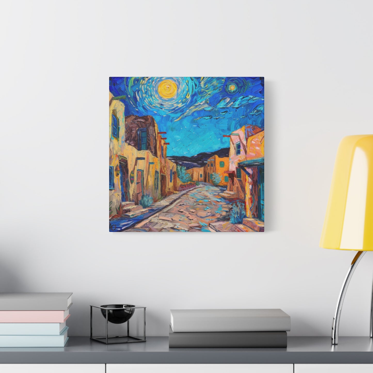 Canvas Wall Art - Taos New Moon Design