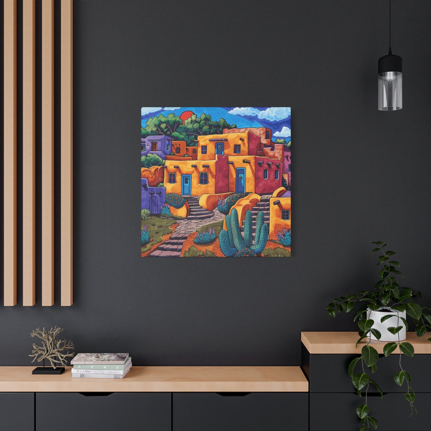 Canvas Print - Santa Fe Pueblo 22