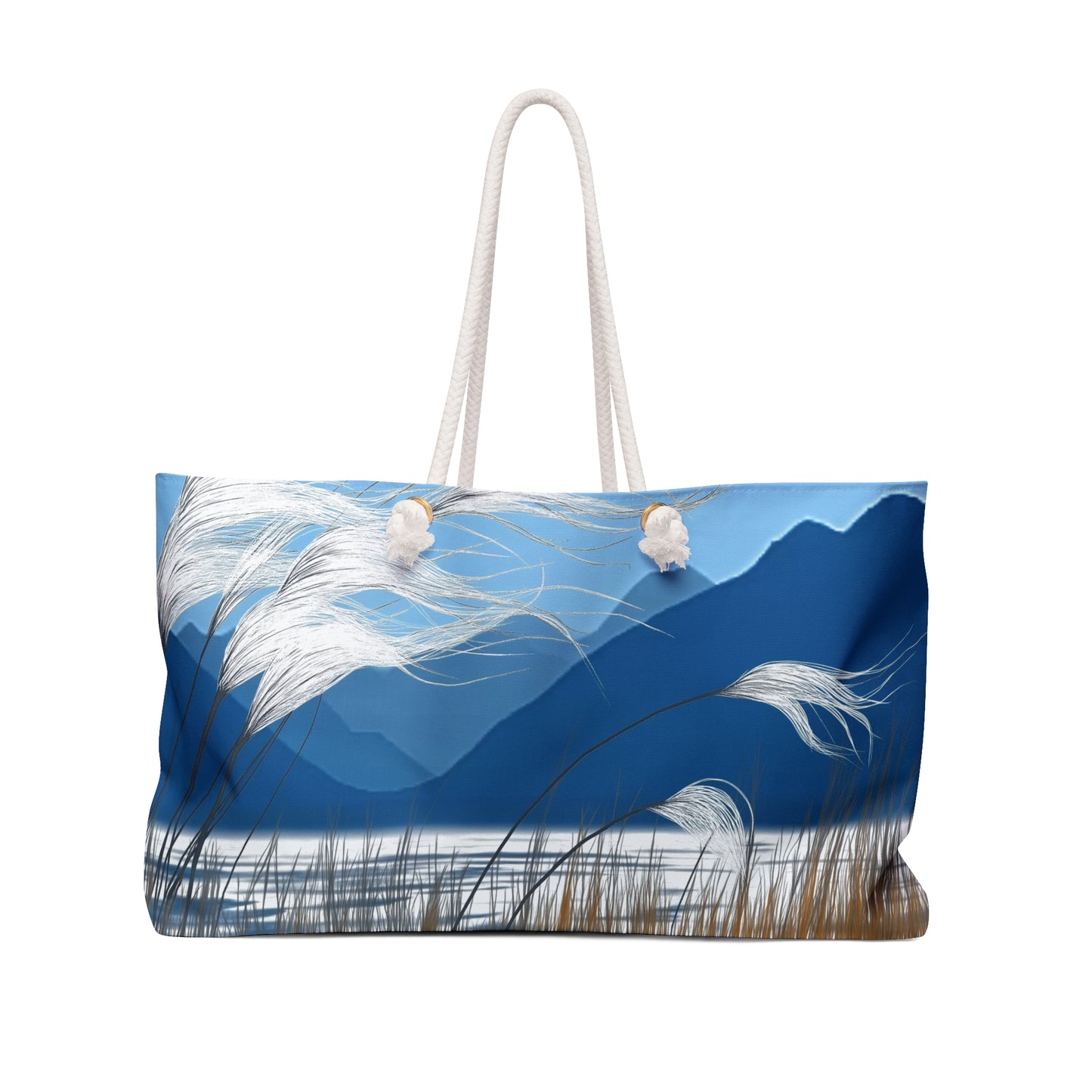 Serene Landscape Weekender Bag | Travel Tote for Nature Lovers, Weekend Getaway Bag, Stylish Holiday Luggage, Eco-Friendly Travel