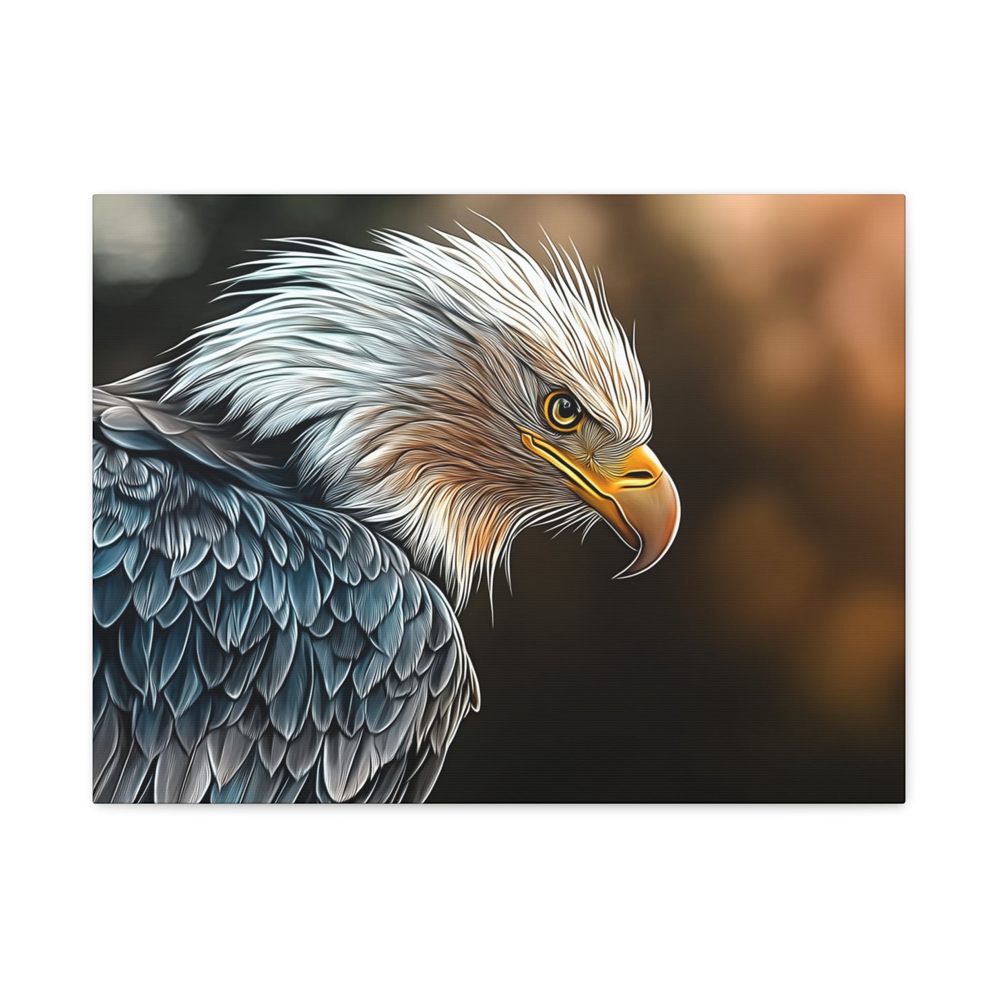 Eagle Art Canvas - Majestic Wildlife Wall Decor