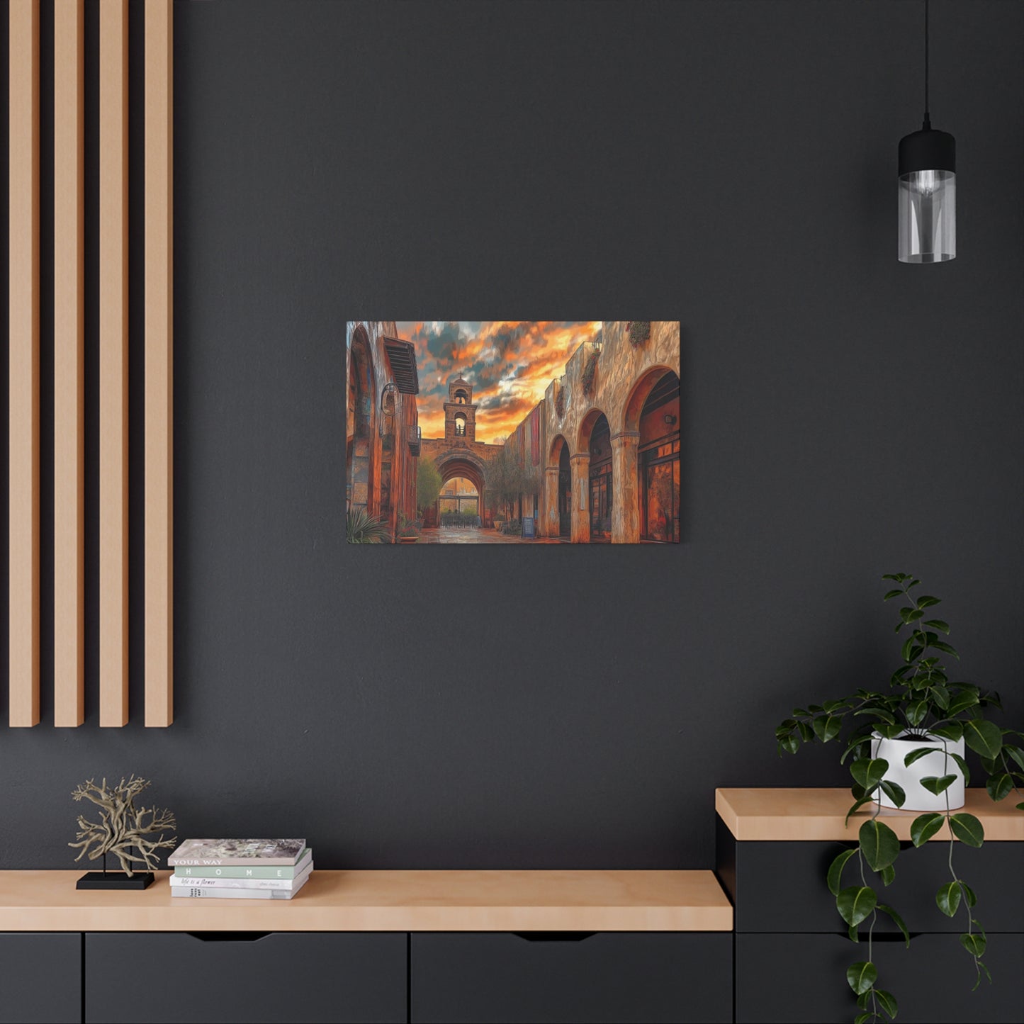 Canvas Print Central View NM