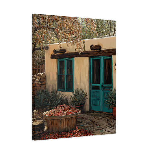 Canvas Print Rural NM Casa