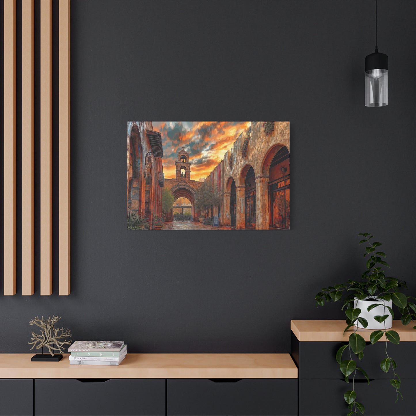 Canvas Print Central View NM