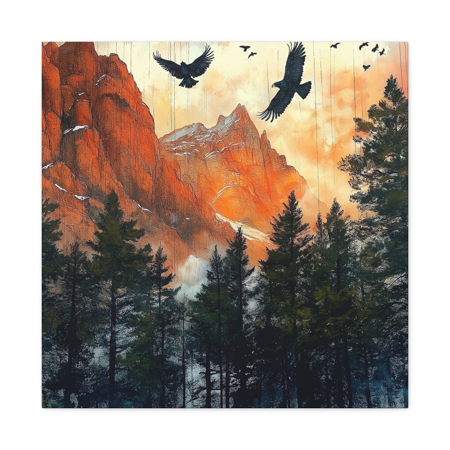 Reddish Rockies Two