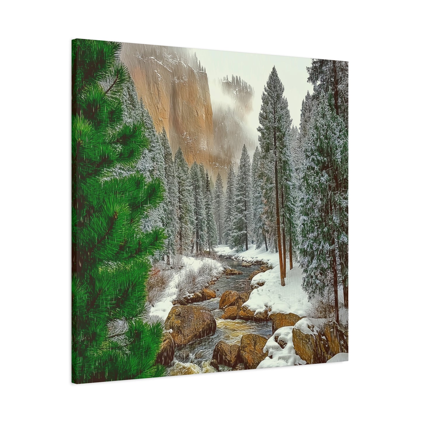 Rockies Winter Creek Nine