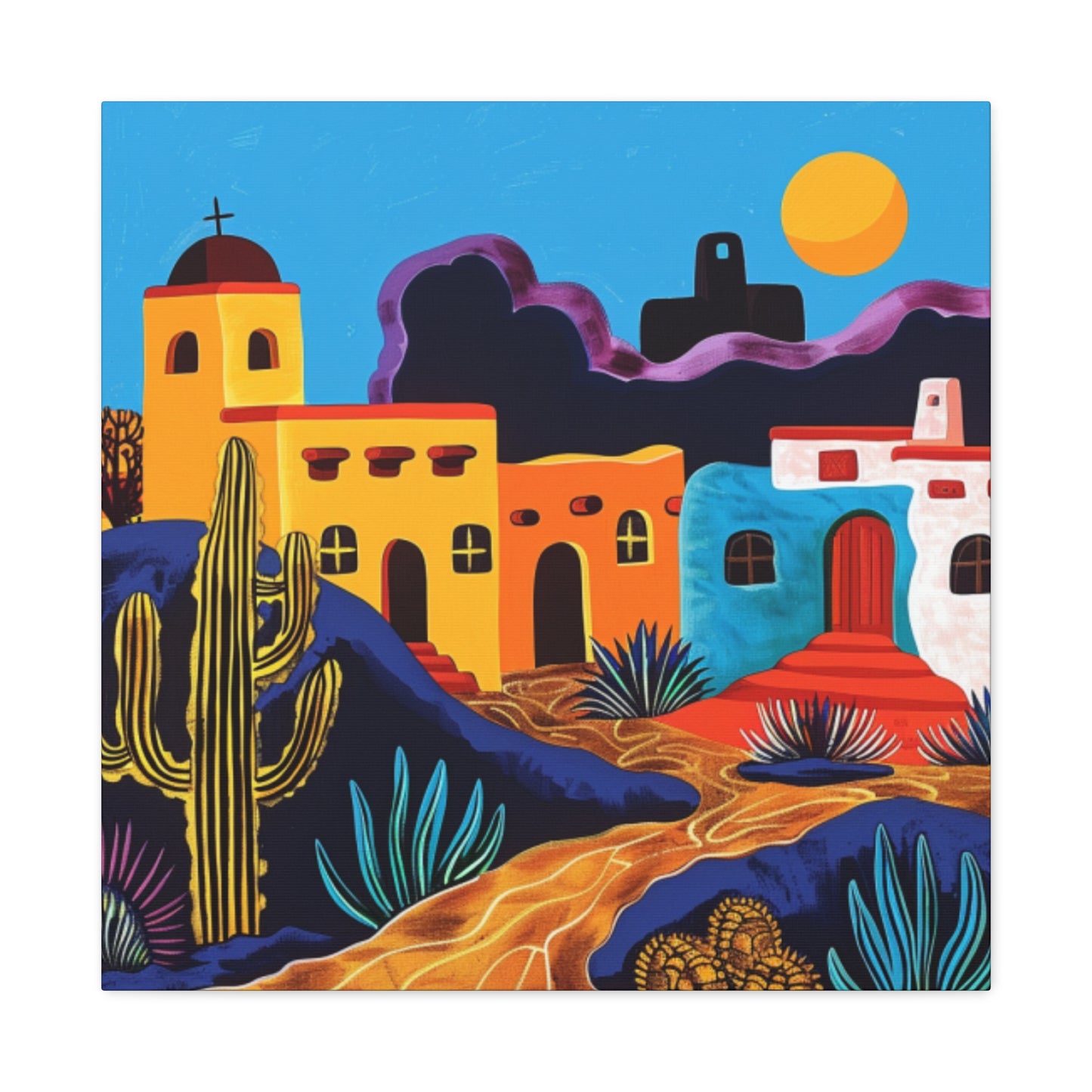 Canvas Wall Art - Bold Street 22 Santa Fe