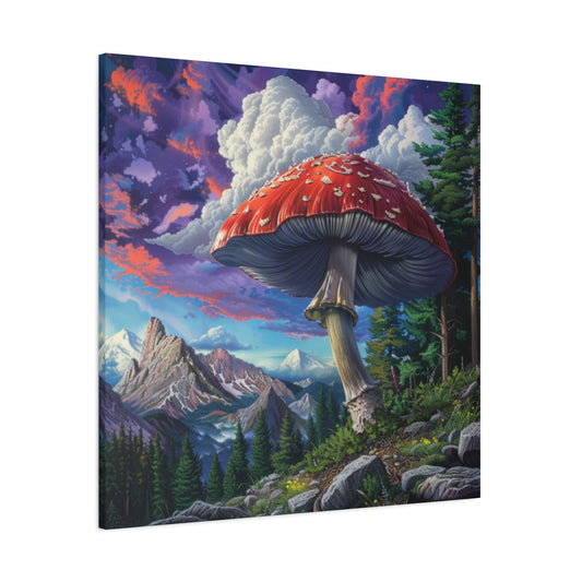 Canvas Print - Big Red Mushroom