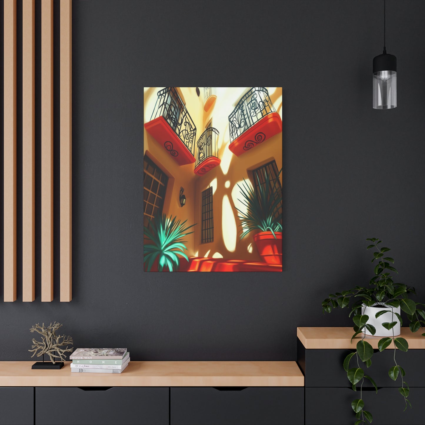 Canvas Art Print - Adobe Wow Design