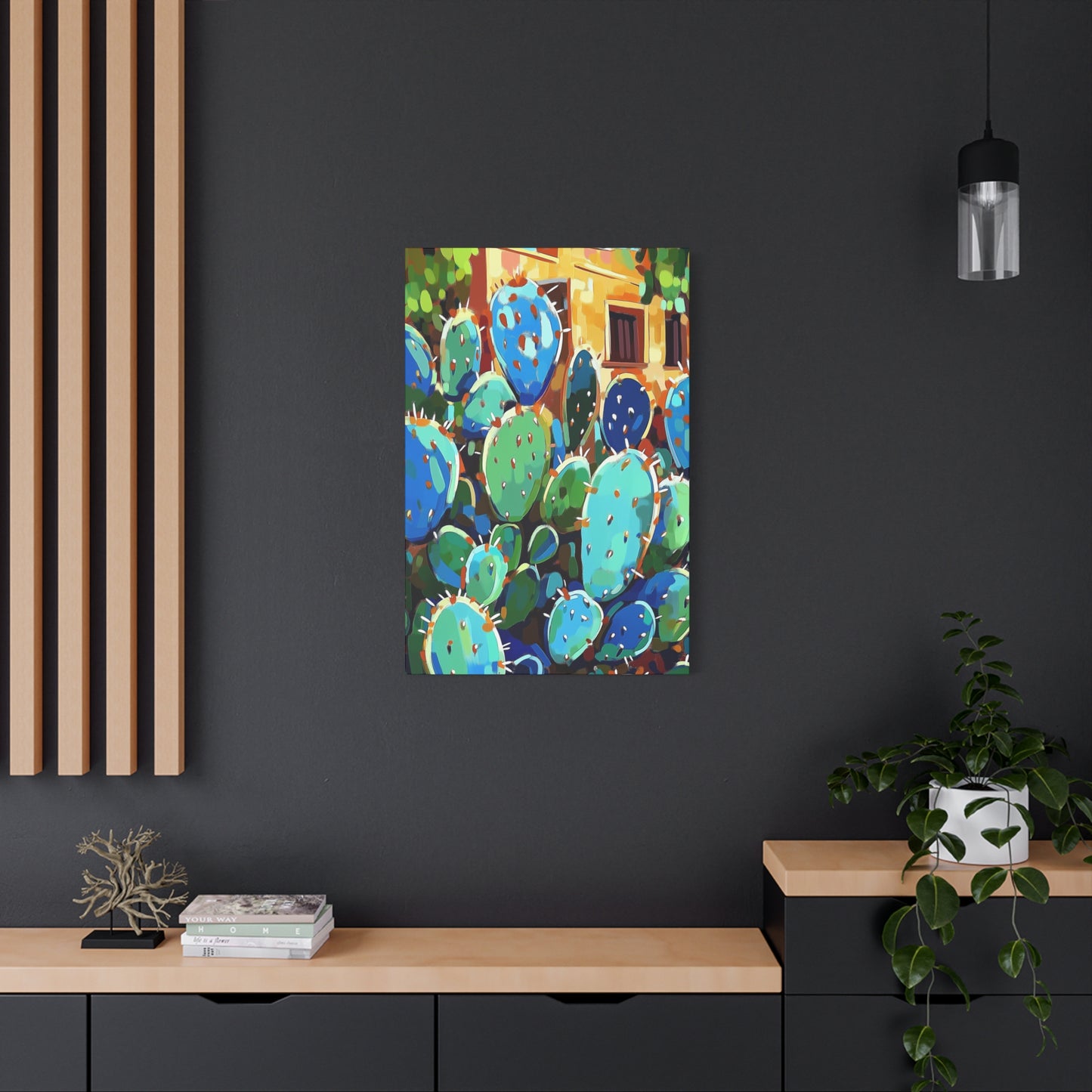 Canvas Print - My Blue Cacti