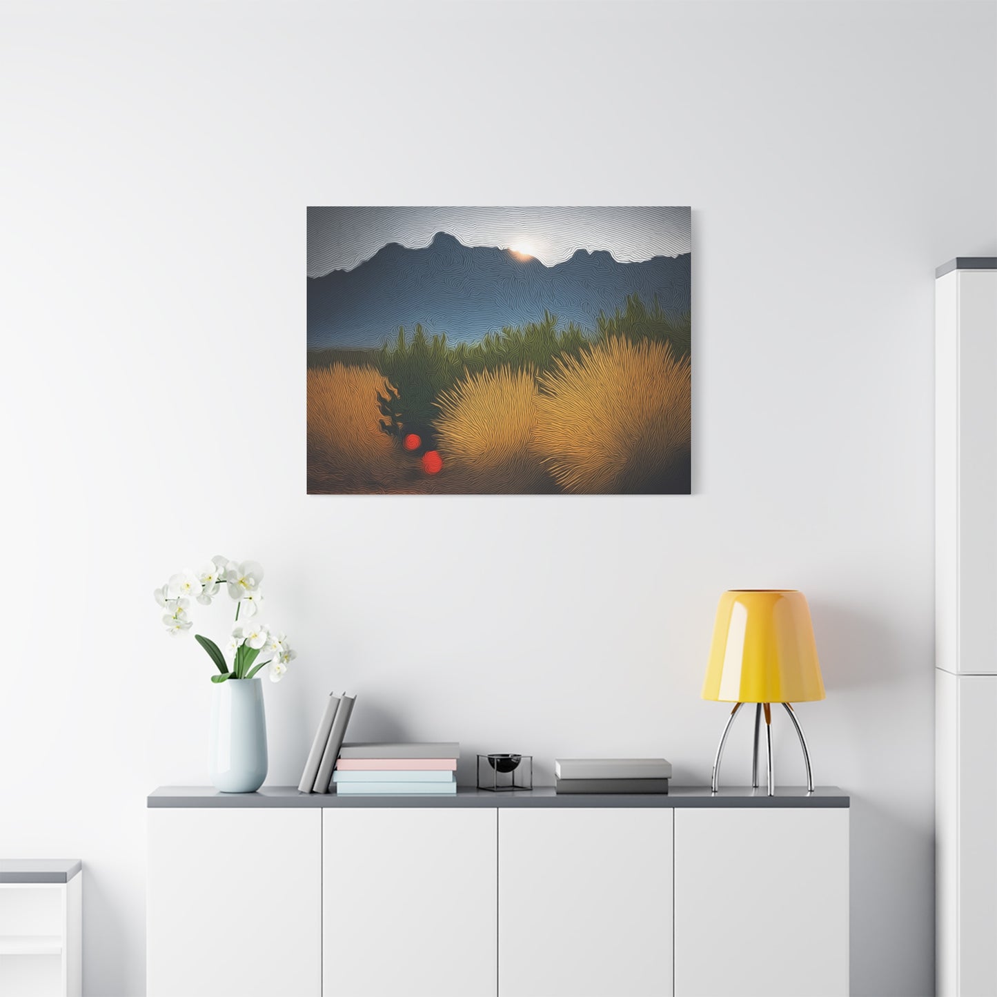Canvas Wall Art - Organ Mountains New Mexico 1