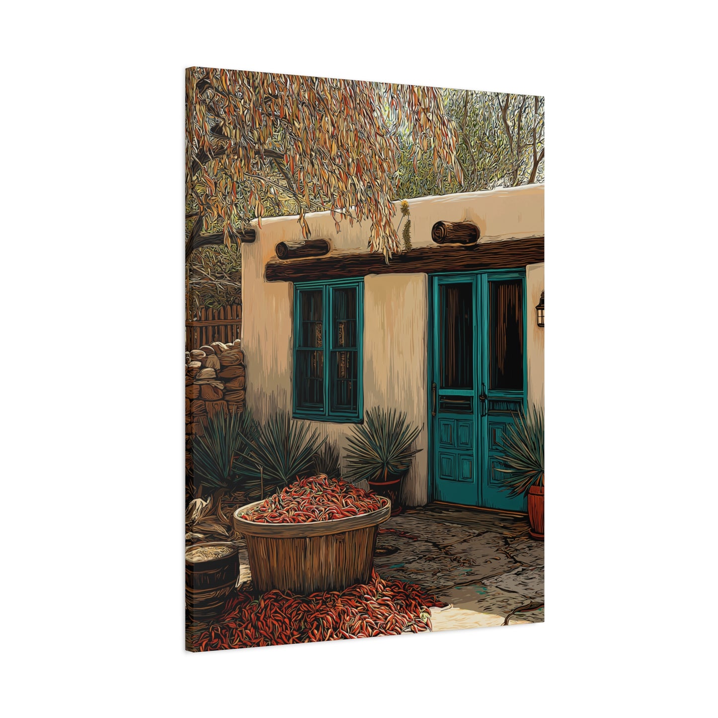 Canvas Print Rural NM Casa