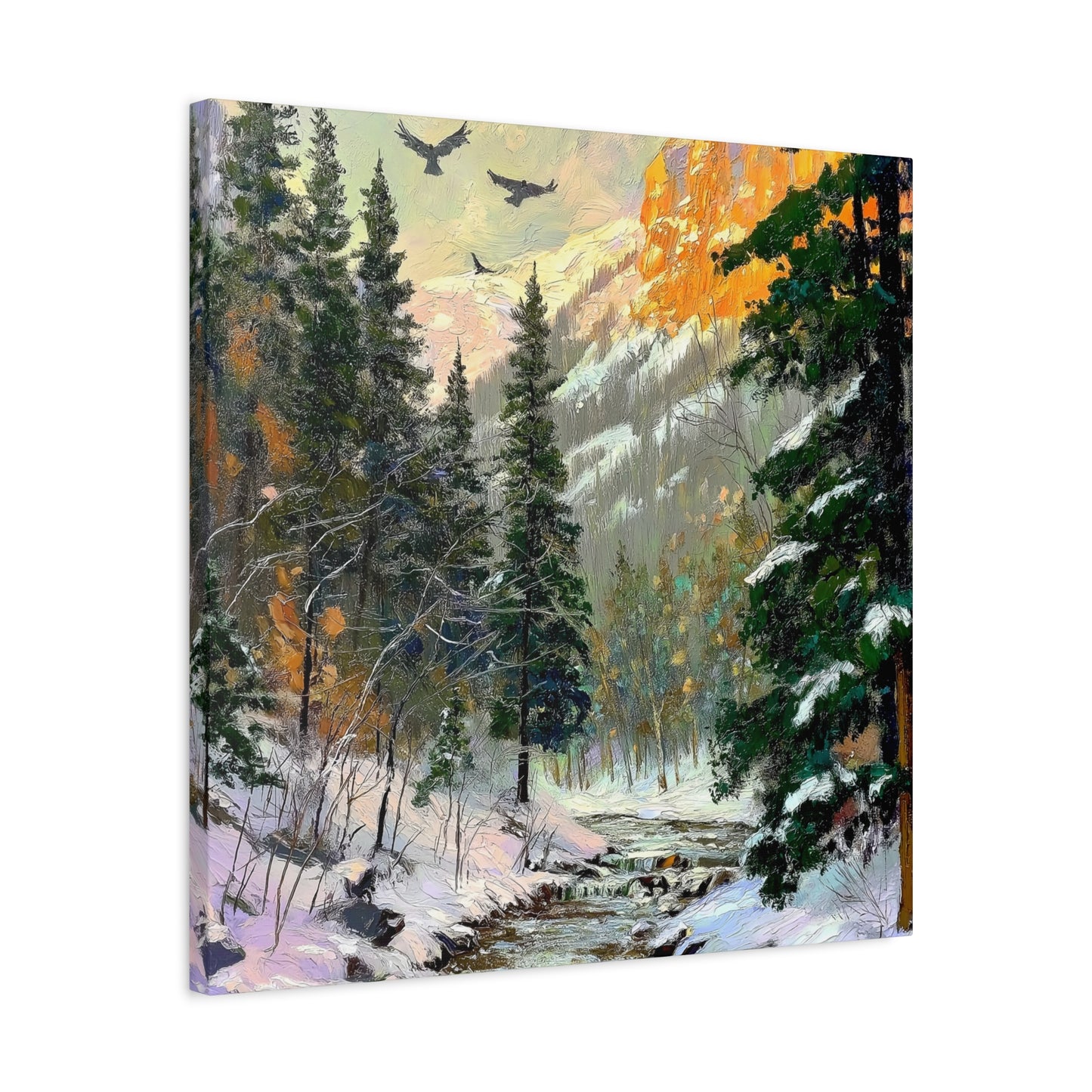 Rockies Winter Creek Seven