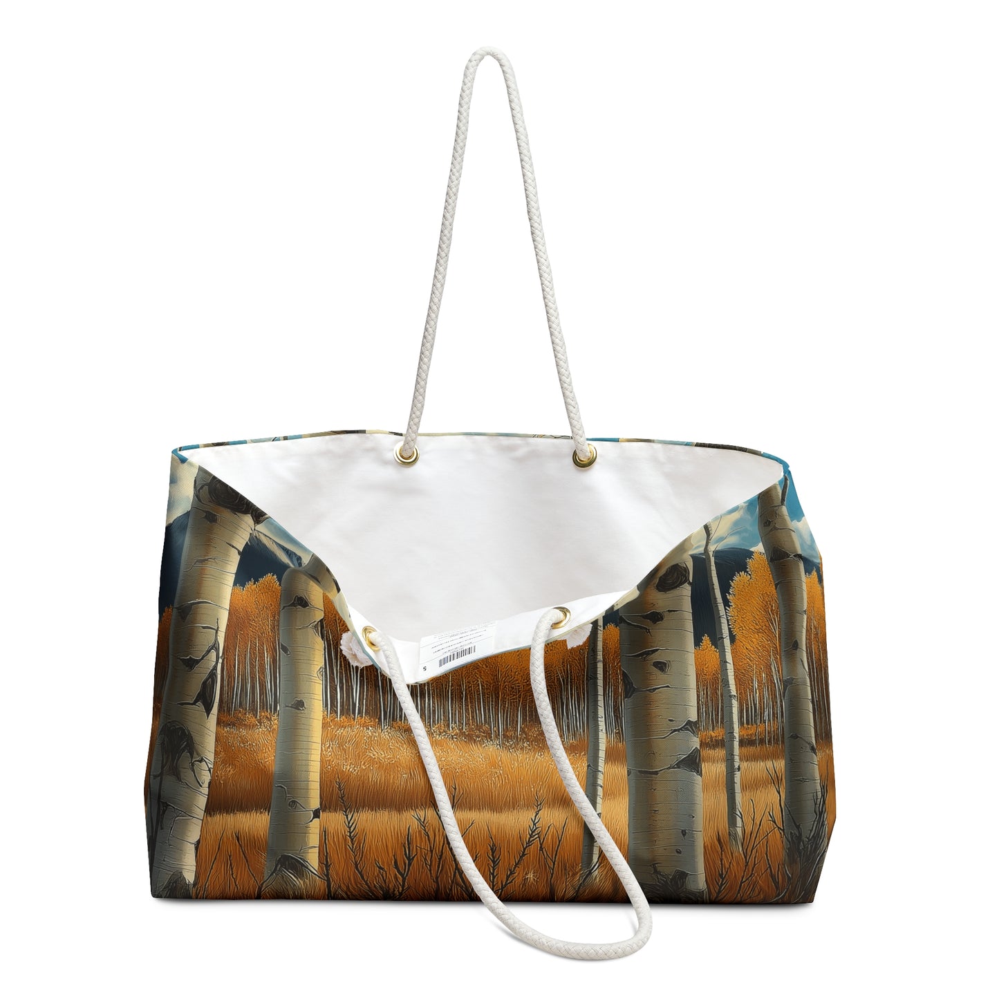 Autumn Landscape Weekender Bag, Travel Tote, Big Bag for Weekend Getaways, Perfect for Fall Adventures, Camping, Hiking