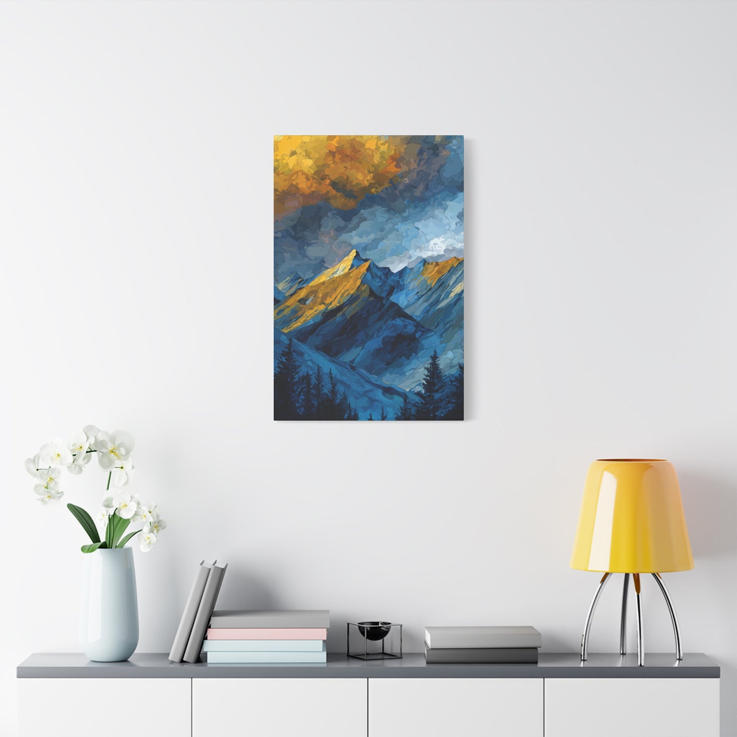 Canvas Print Rockies Gold Brillance #4