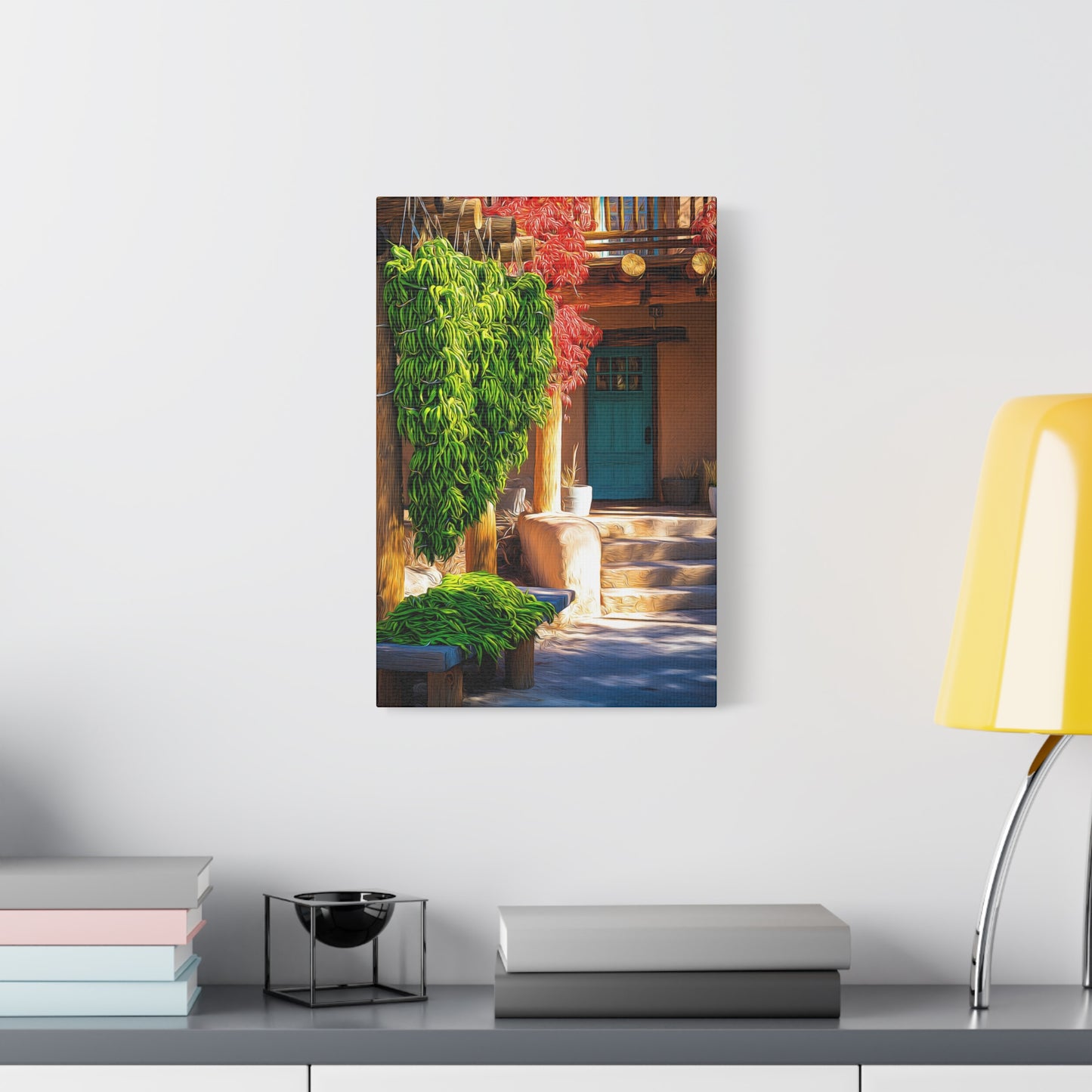 Canvas Wall Art - Green Green Chile Gem