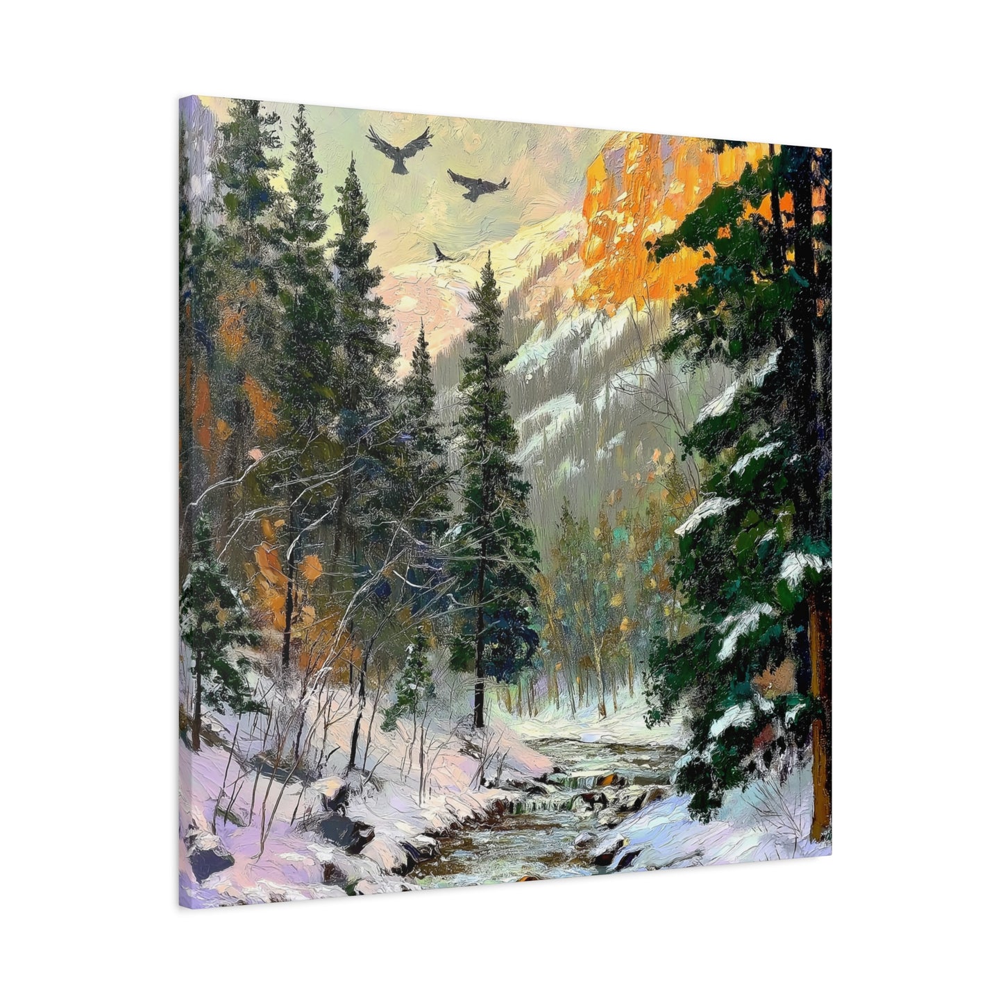 Rockies Winter Creek Seven