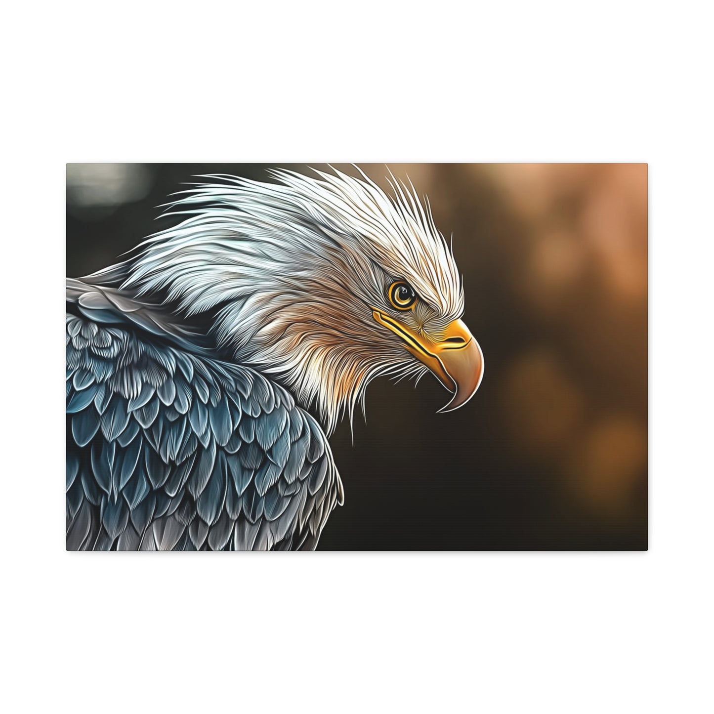 Eagle Art Canvas - Majestic Wildlife Wall Decor