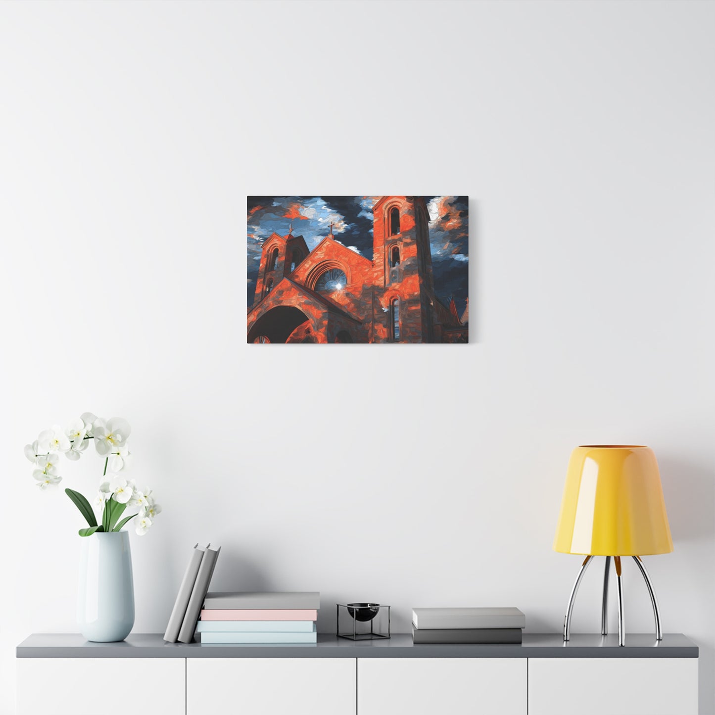 Canvas Print - Church at Night