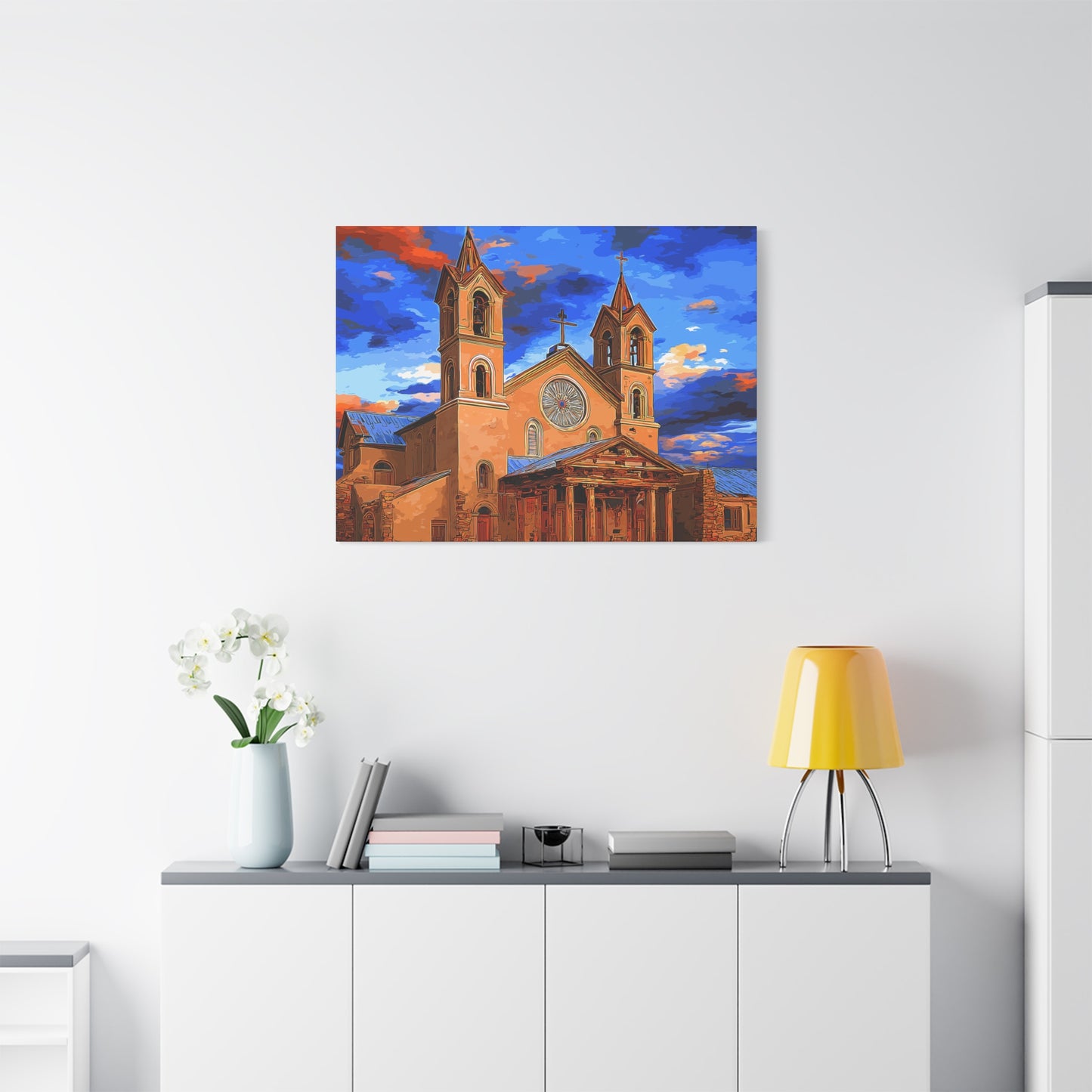 Canvas Print - New Mexico Church 1555