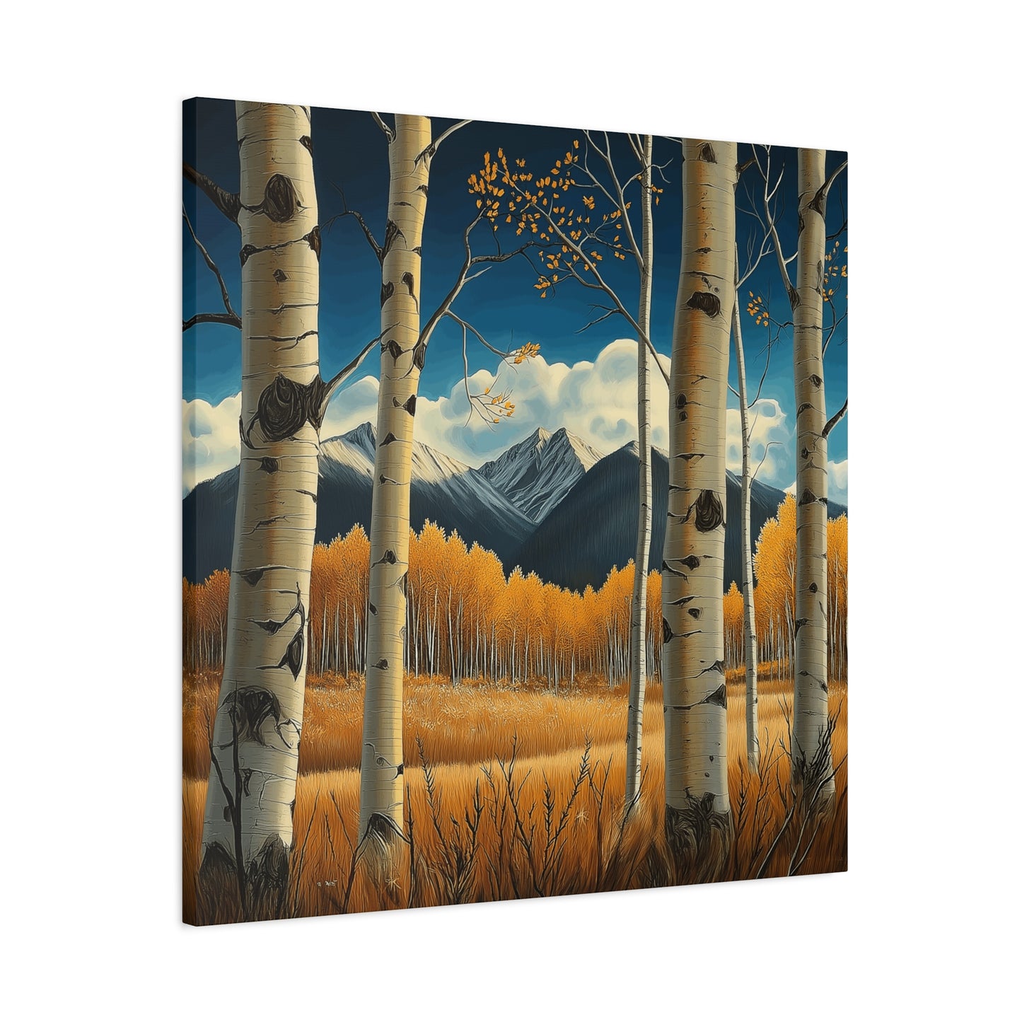Canvas Print - Rocky Mountain Aspens