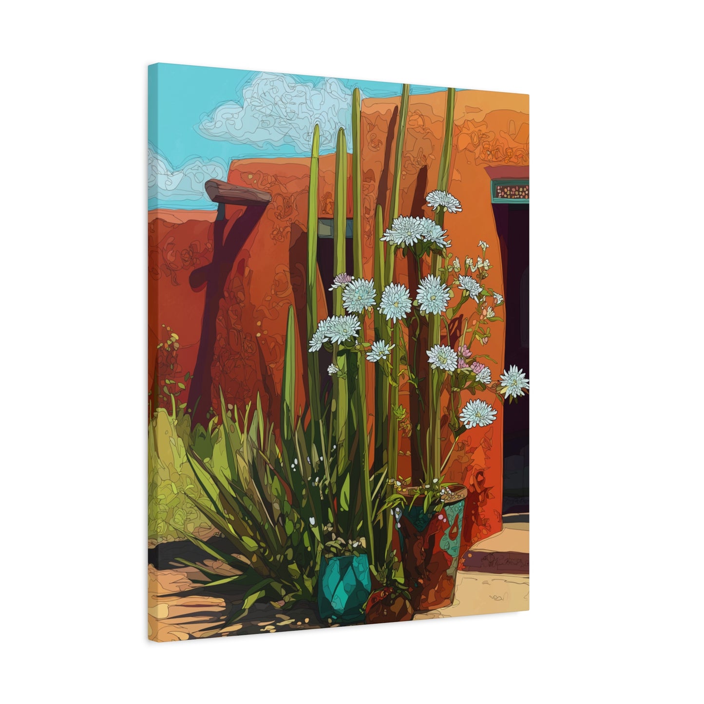 Canvas Print Santa Fe Casa #8